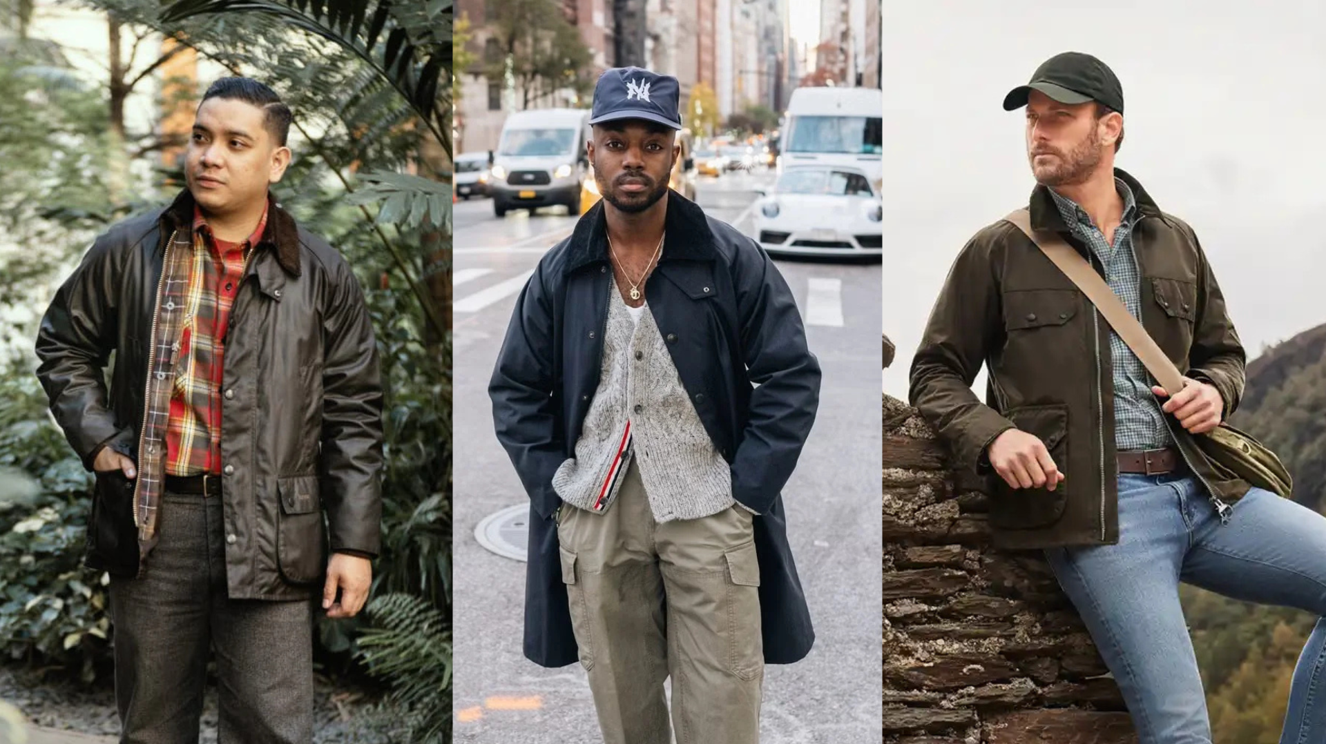 Le guide Barbour ultime : coupes & tailles des vestes homme