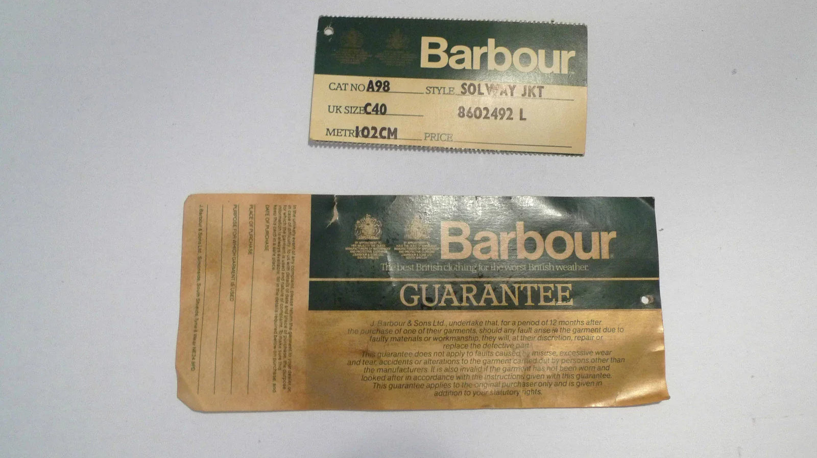 Comment reconnaître une Barbour vintage : guide pratique pour authentifier et dater une veste