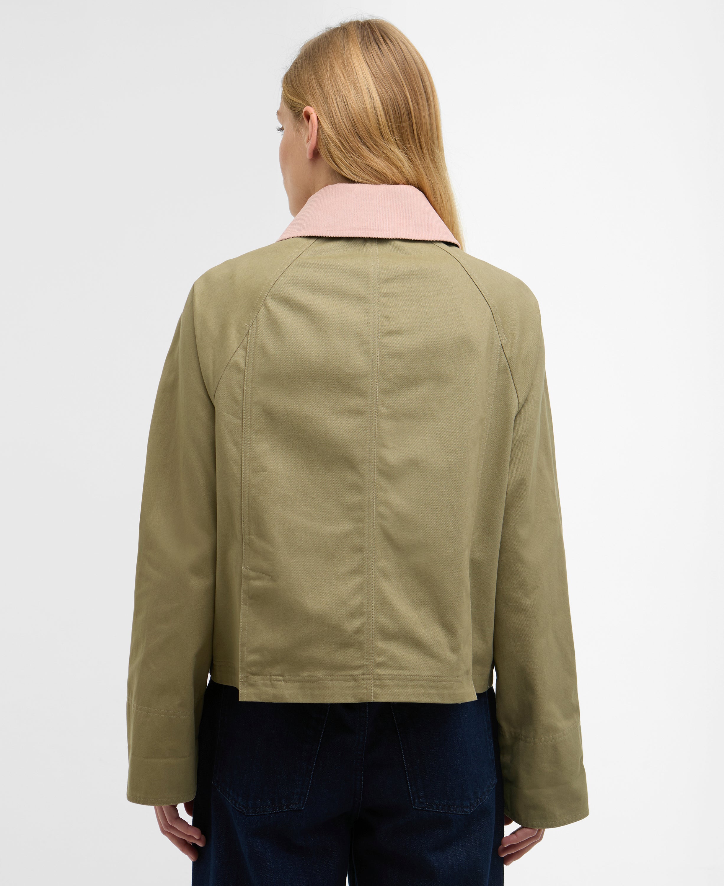 Barbour cropped-beadnell-casual-jacket-bleached-olive-ancie – Legend Story
