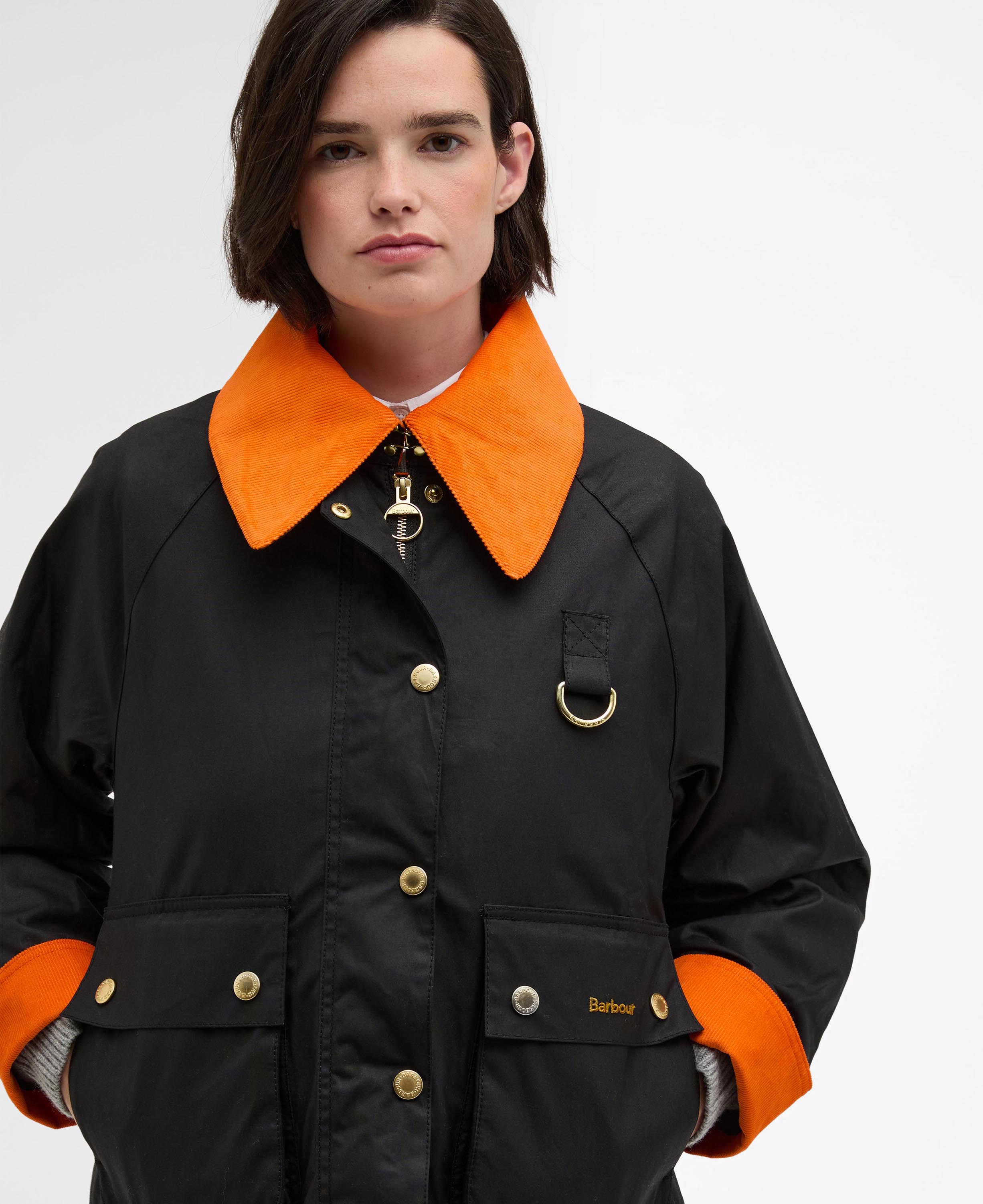 Barbour icons-spey-wax-jacket-black-classic – Legend Story