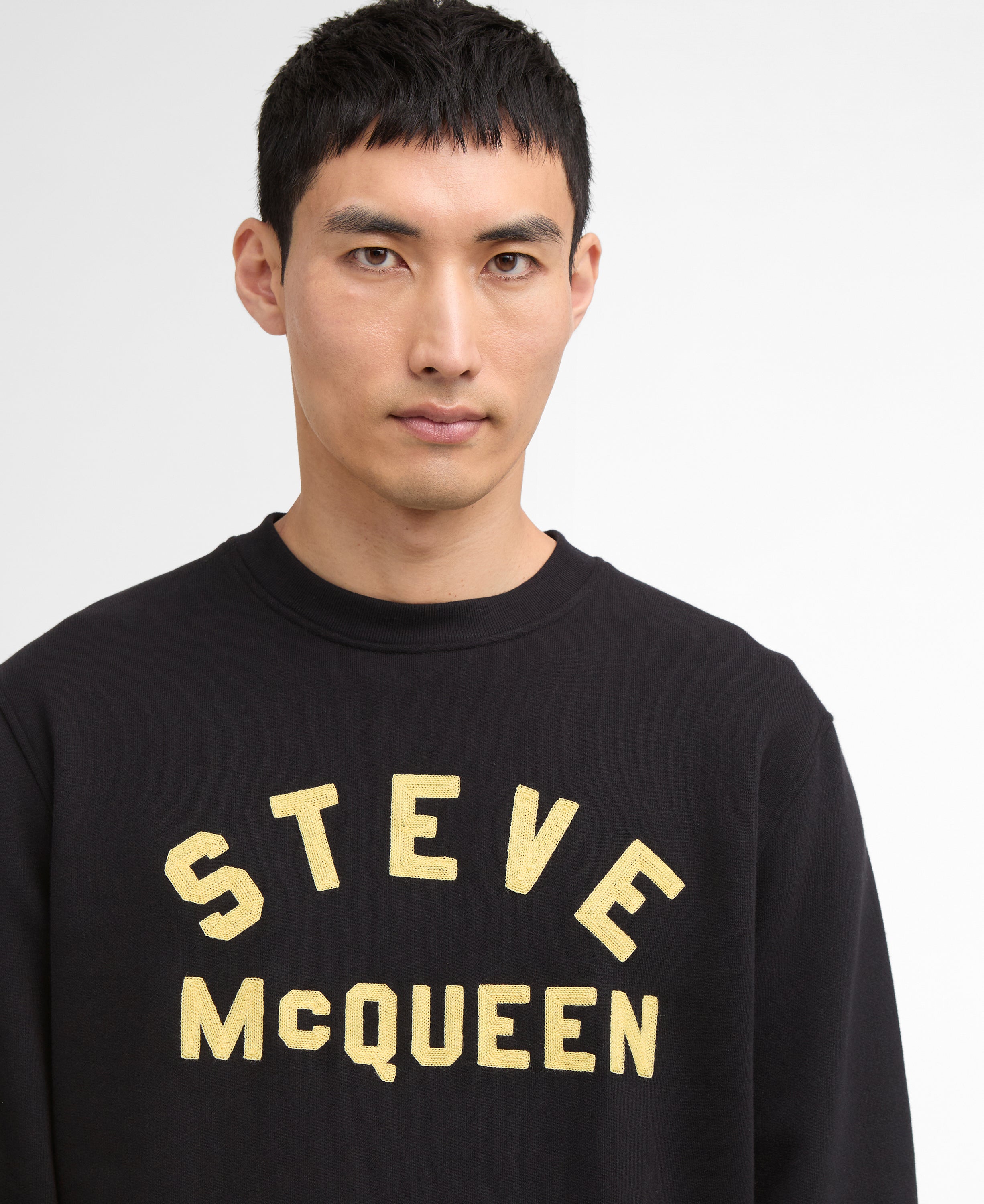 Barbour chainstitch-sweatshirt-black – Legend Story