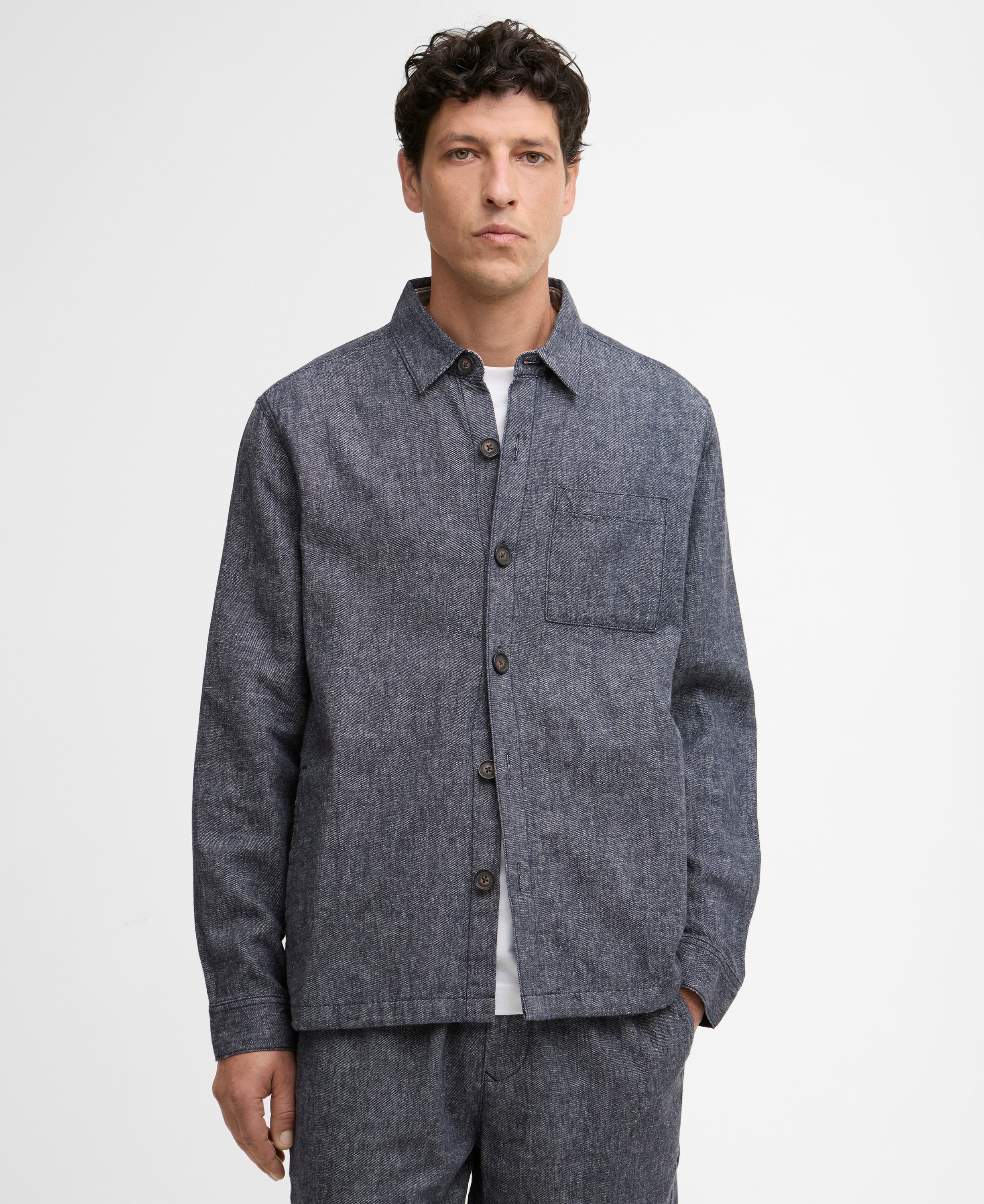 Barbour stillwater-linen-blend-overshi-navy – Legend Story