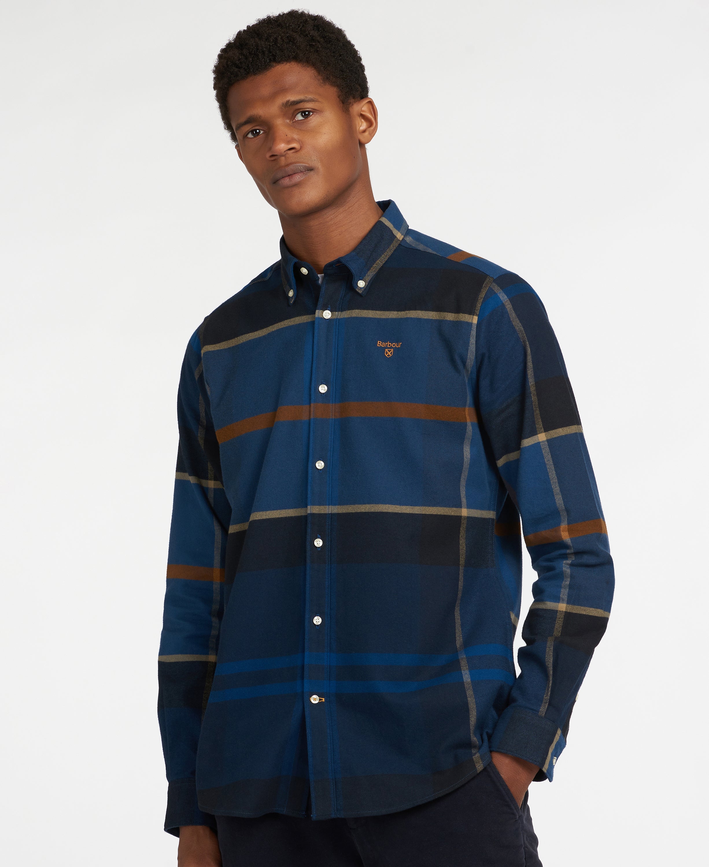 Barbour iceloch-tailored-tartan-shirt-midnight-tartan – Legend Story