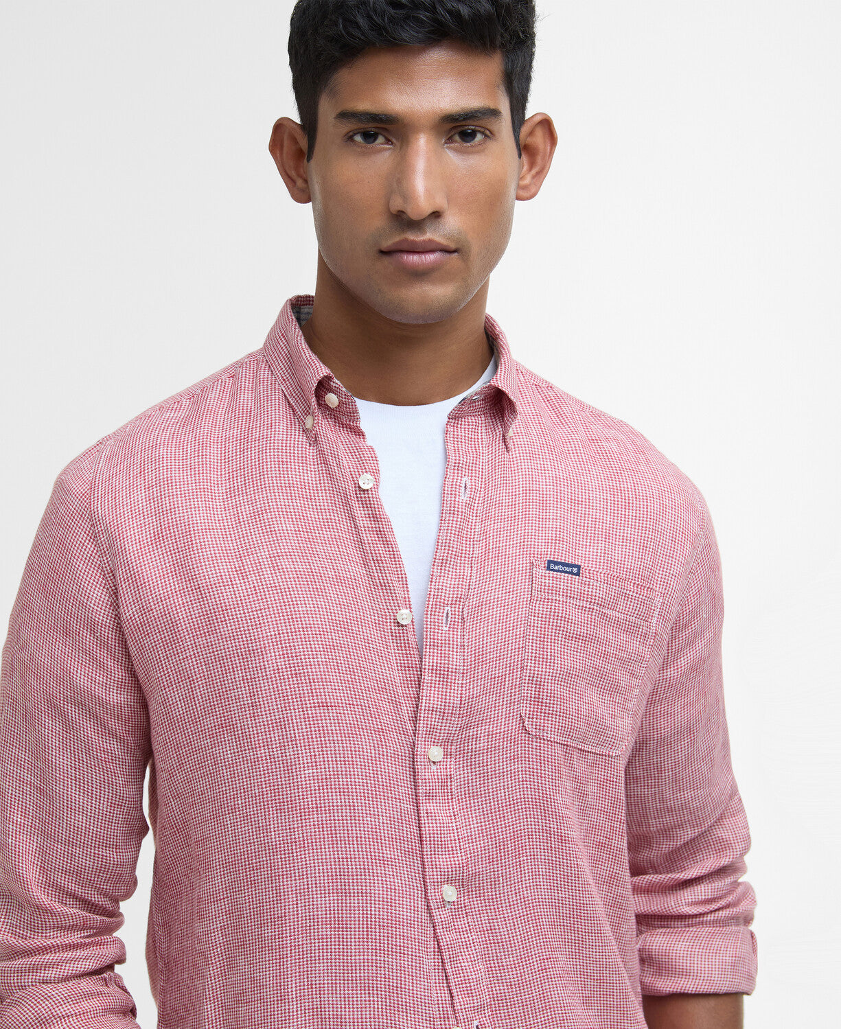 Barbour linton-tailored-shirt-red-spice – Legend Story