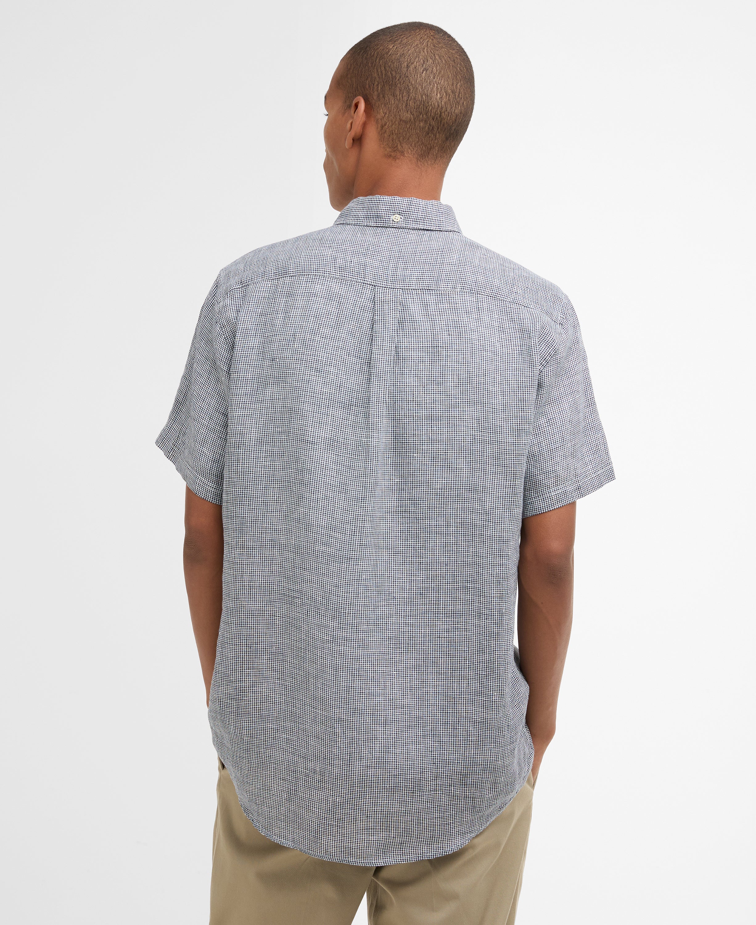 Barbour linton-linen-s-s-tailored-shir-dark-navy – Legend Story