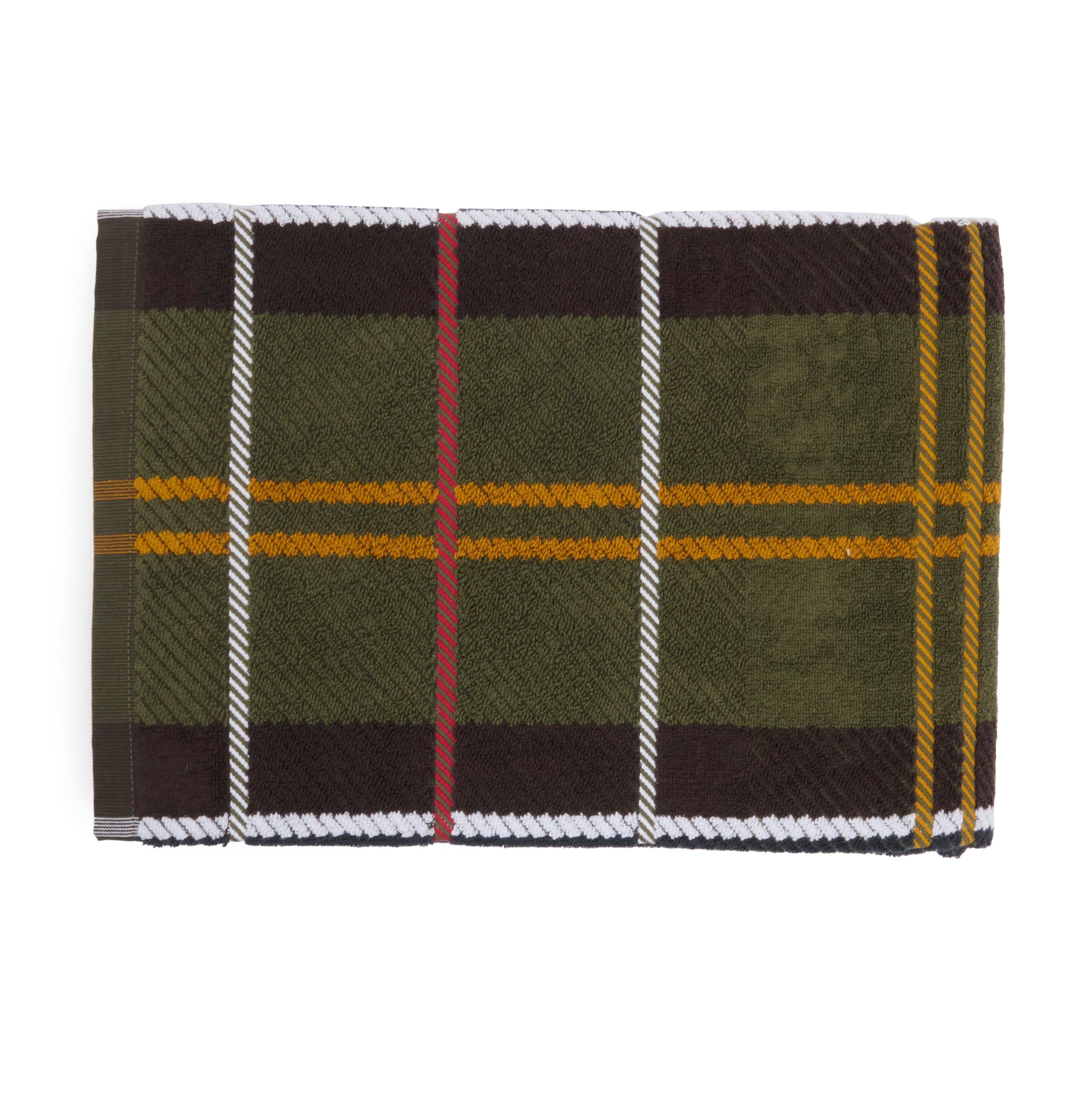 Barbour tartan-beach-towel-classic-tartan – Legend Story