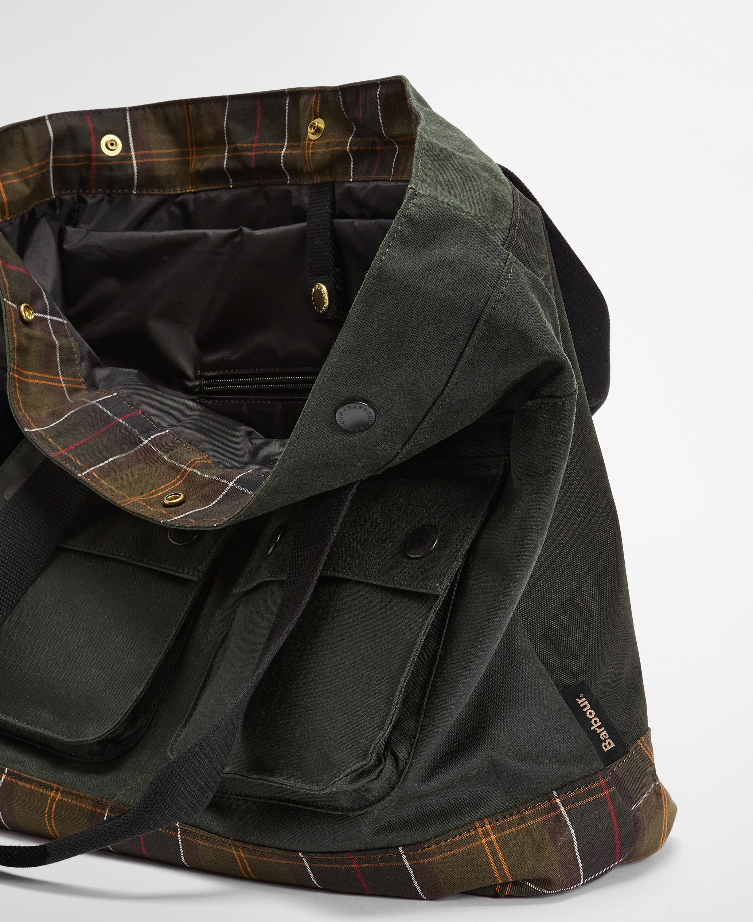Barbour field-wax-tote-bag-sage-classic – Legend Story