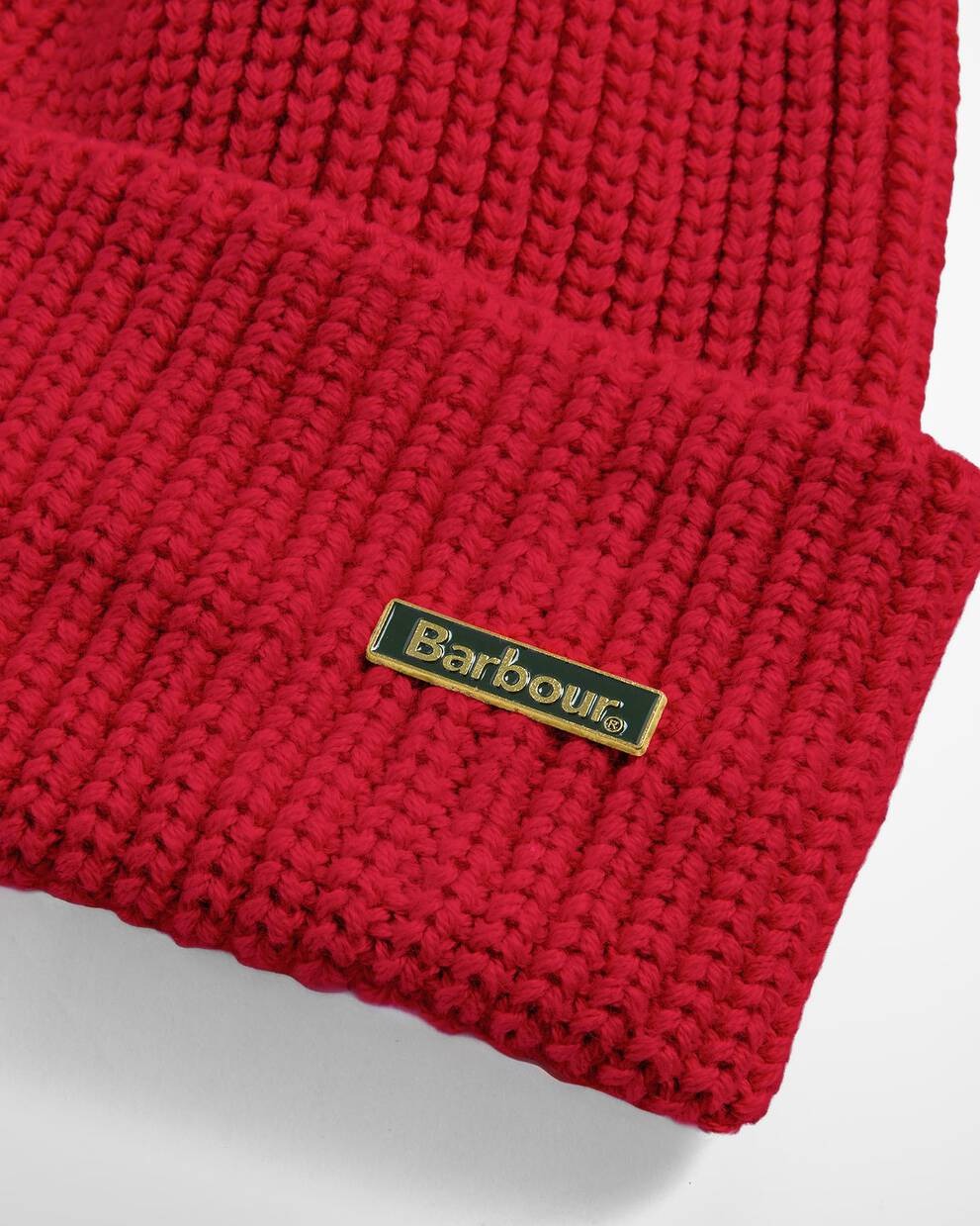 Barbour mosely-beanie-hat-brick-red – Legend Story