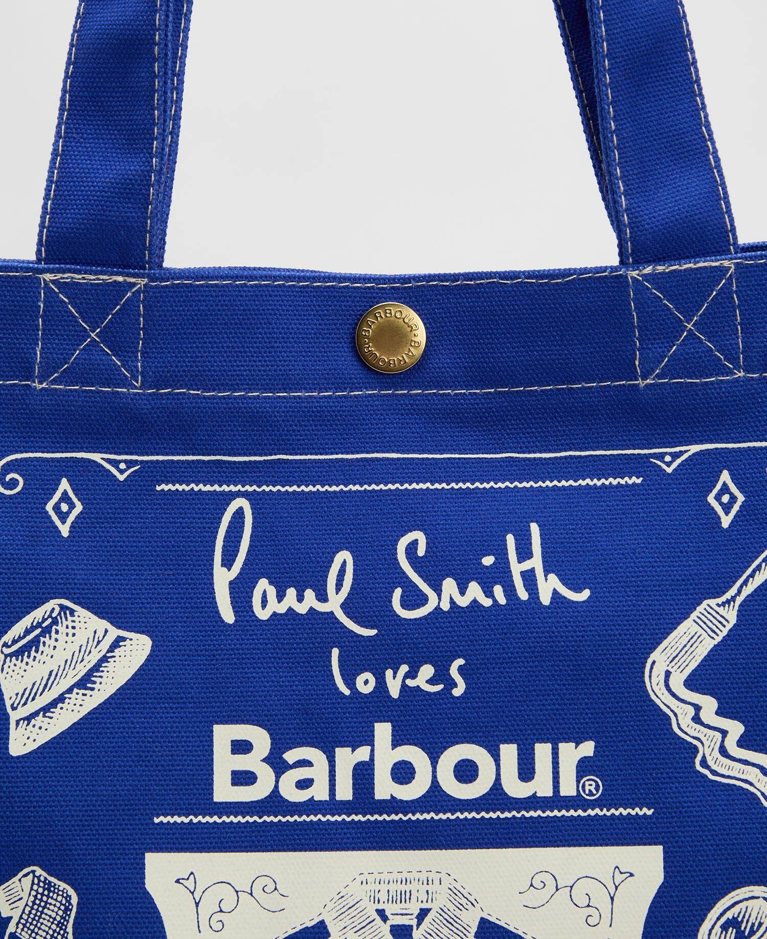 Barbour x-paul-smith-best-in-show-tote-blue – Legend Story