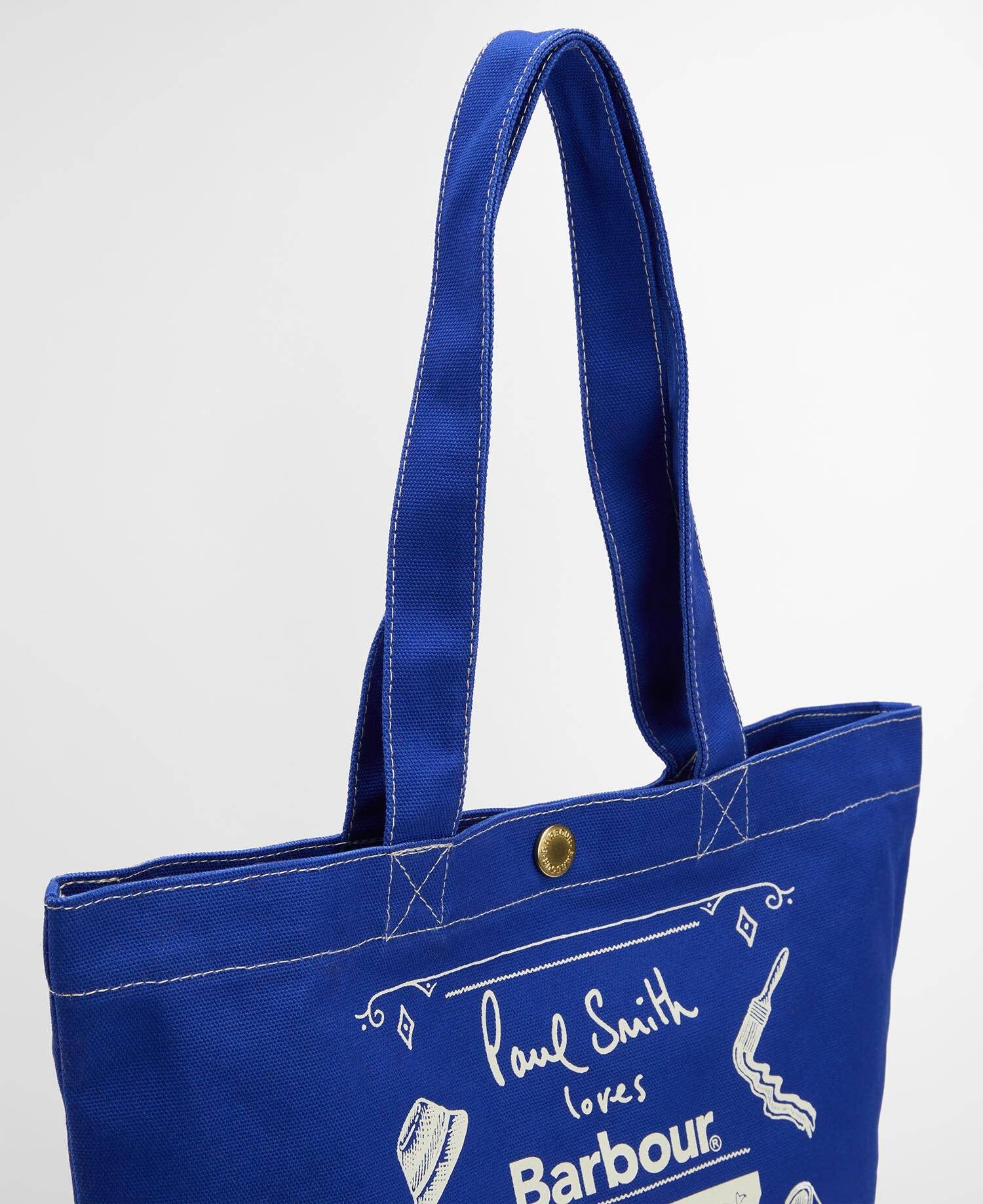 Barbour x-paul-smith-best-in-show-tote-blue – Legend Story