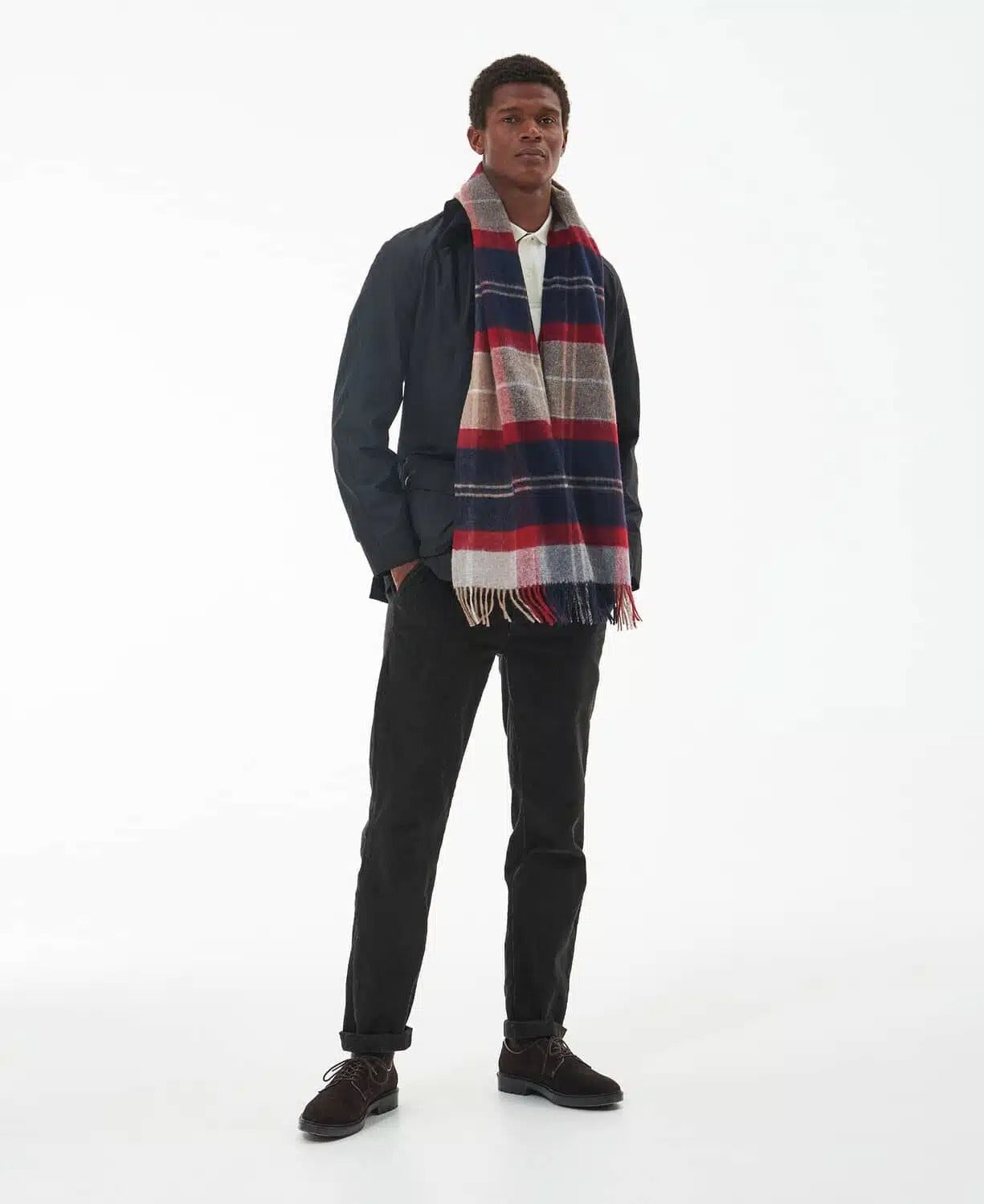 Barbour inverness-tartan-scarf-cranberry-tartan – Legend Story