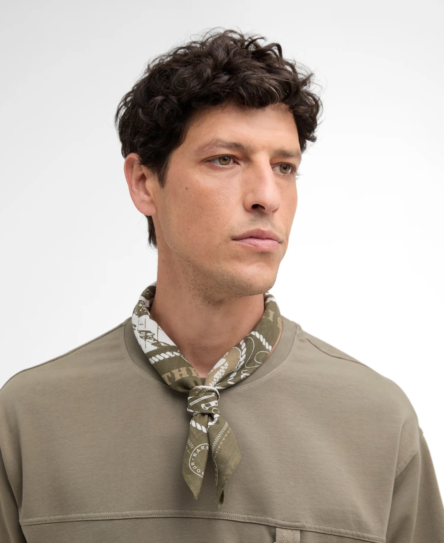 Barbour heritage-bandana-mid-olive – Legend Story