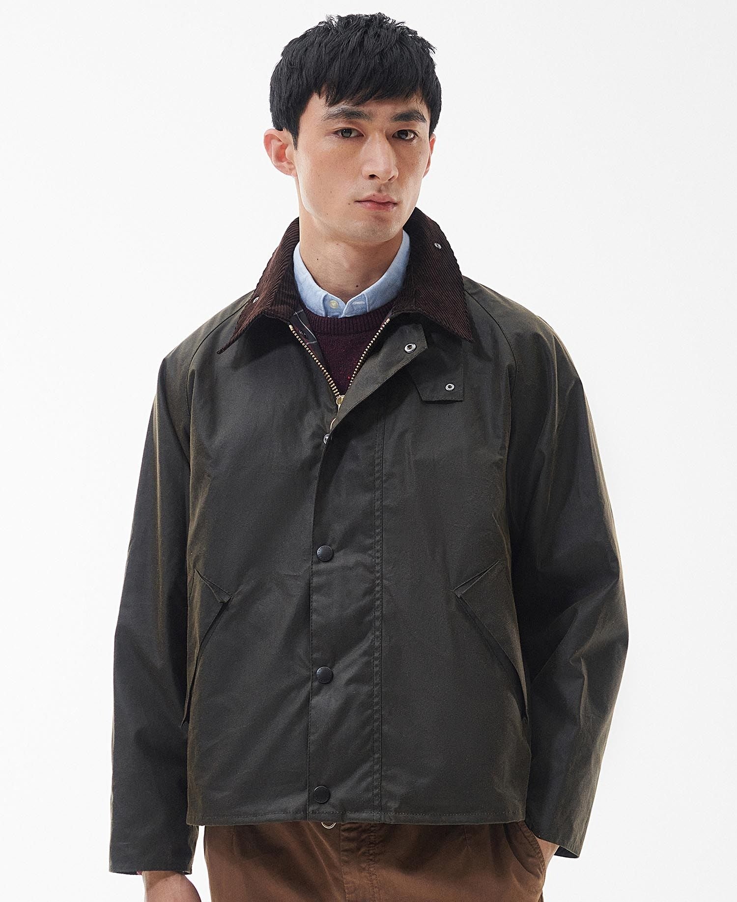 Barbour os-transport-wax-jacket-olive – Legend Story