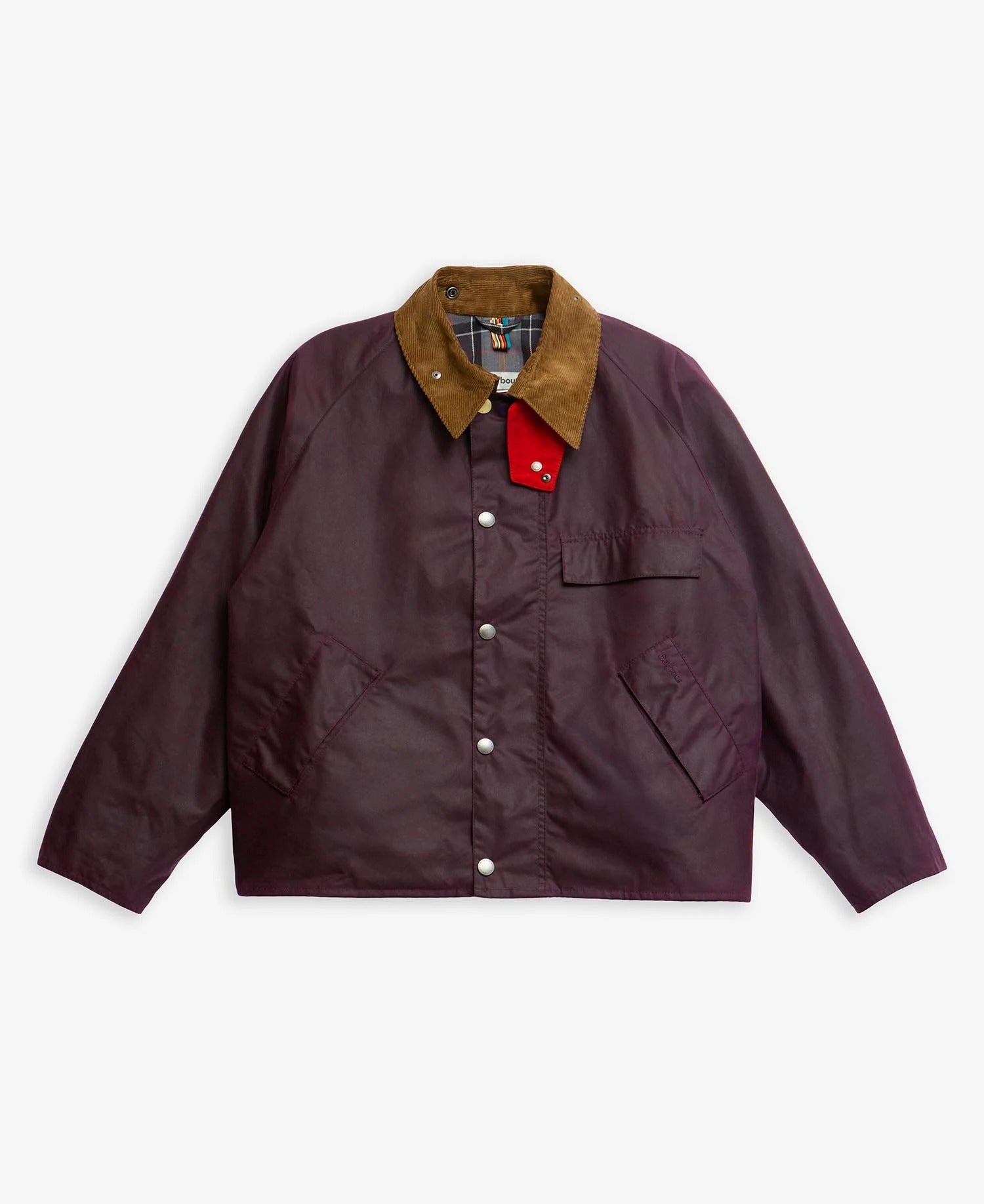 Barbour x-paul-smith-transport-wax-jac-grape – Legend Story