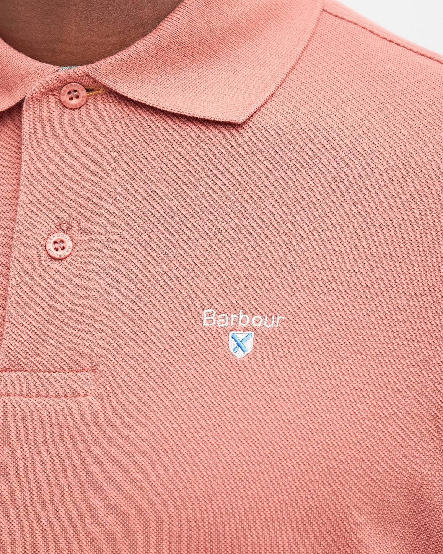 Barbour tartan-pique-polo-shirt-pink – Legend Story