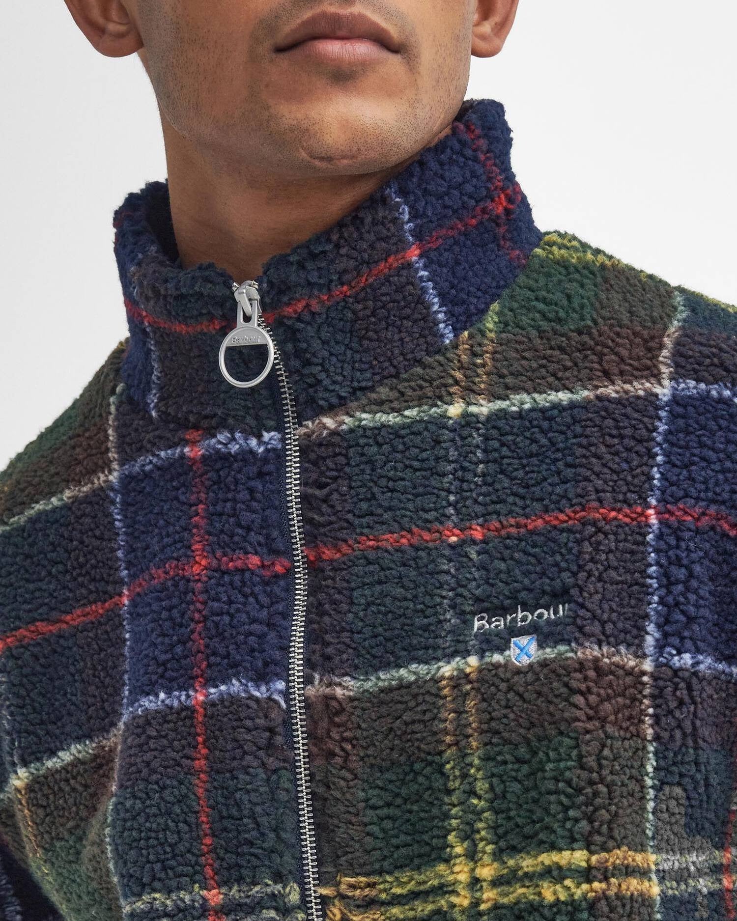 Barbour tartan-fleece-zip-through-classic-tartan – Legend Story