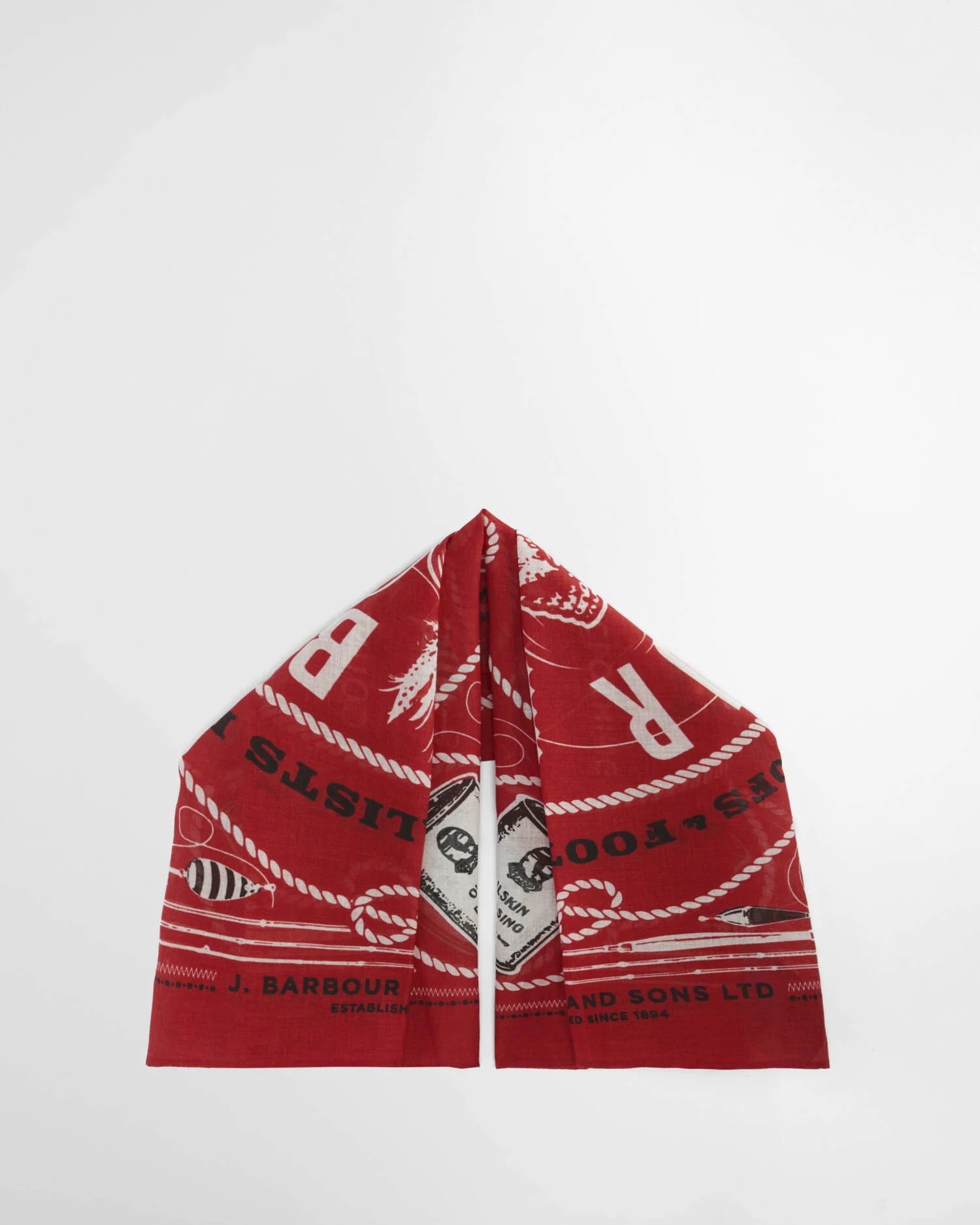 Barbour heritage-bandana-red – Legend Story