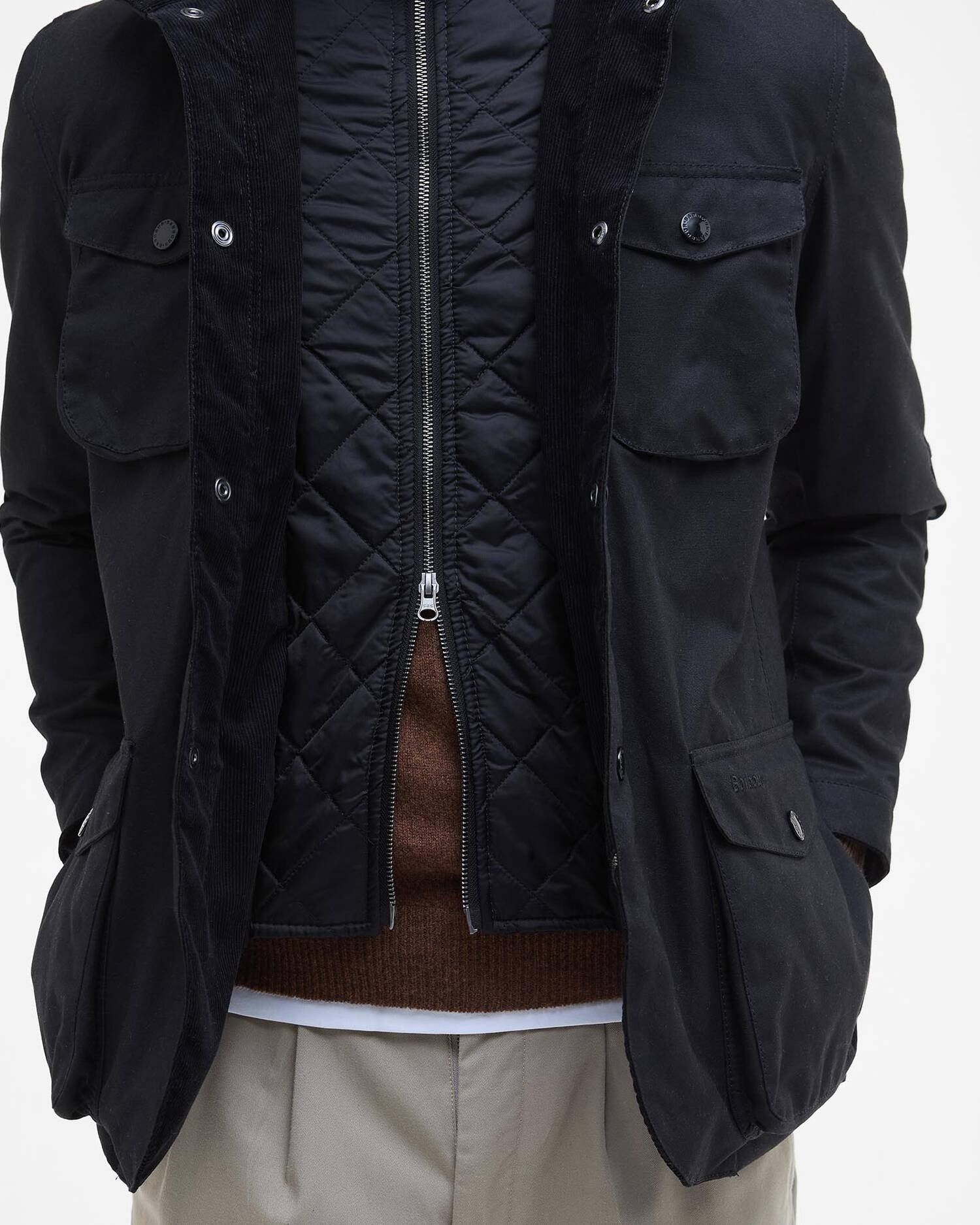 Barbour ogston-wax-jacket-black-classic – Legend Story