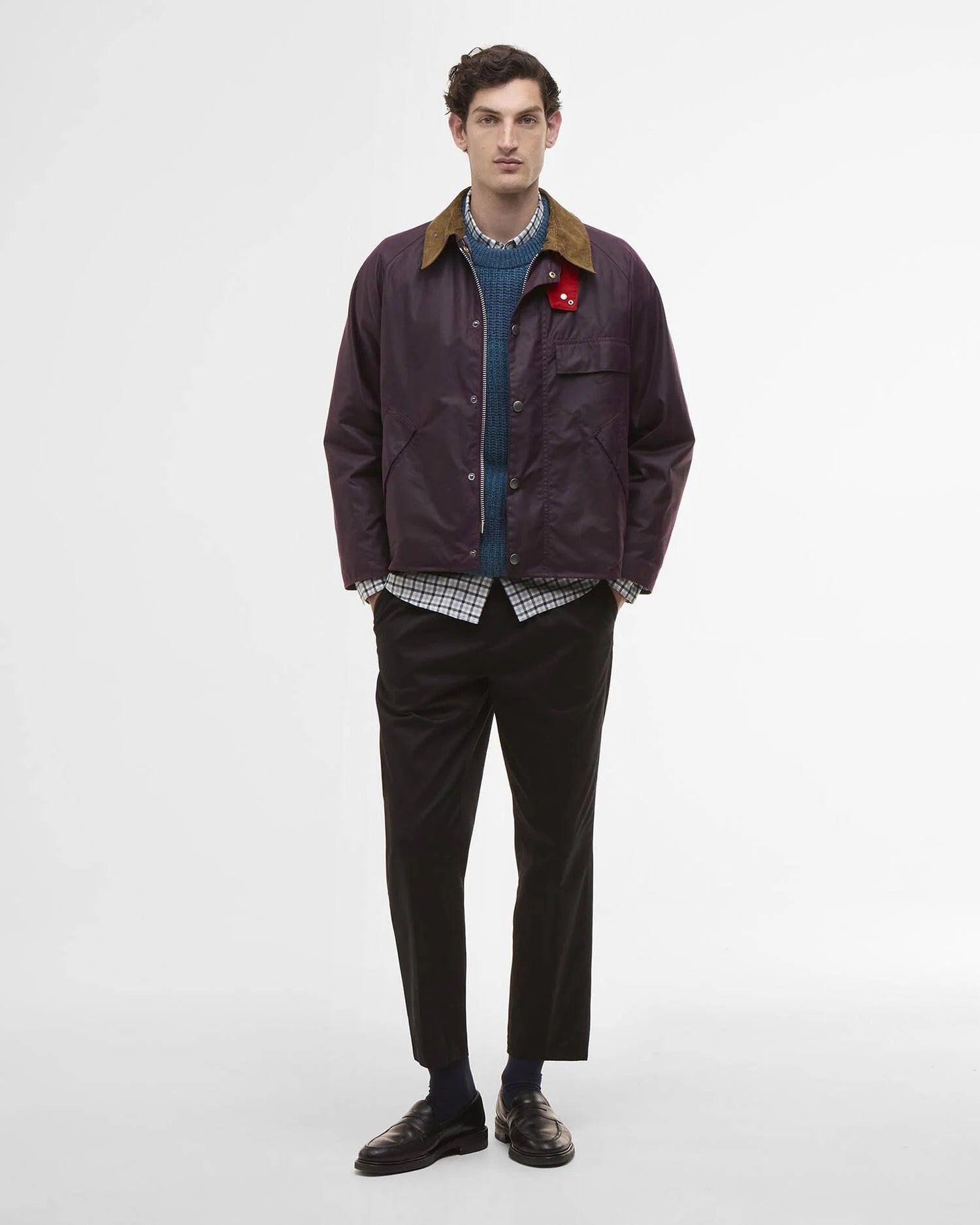 Barbour x-paul-smith-transport-wax-jac-grape – Legend Story