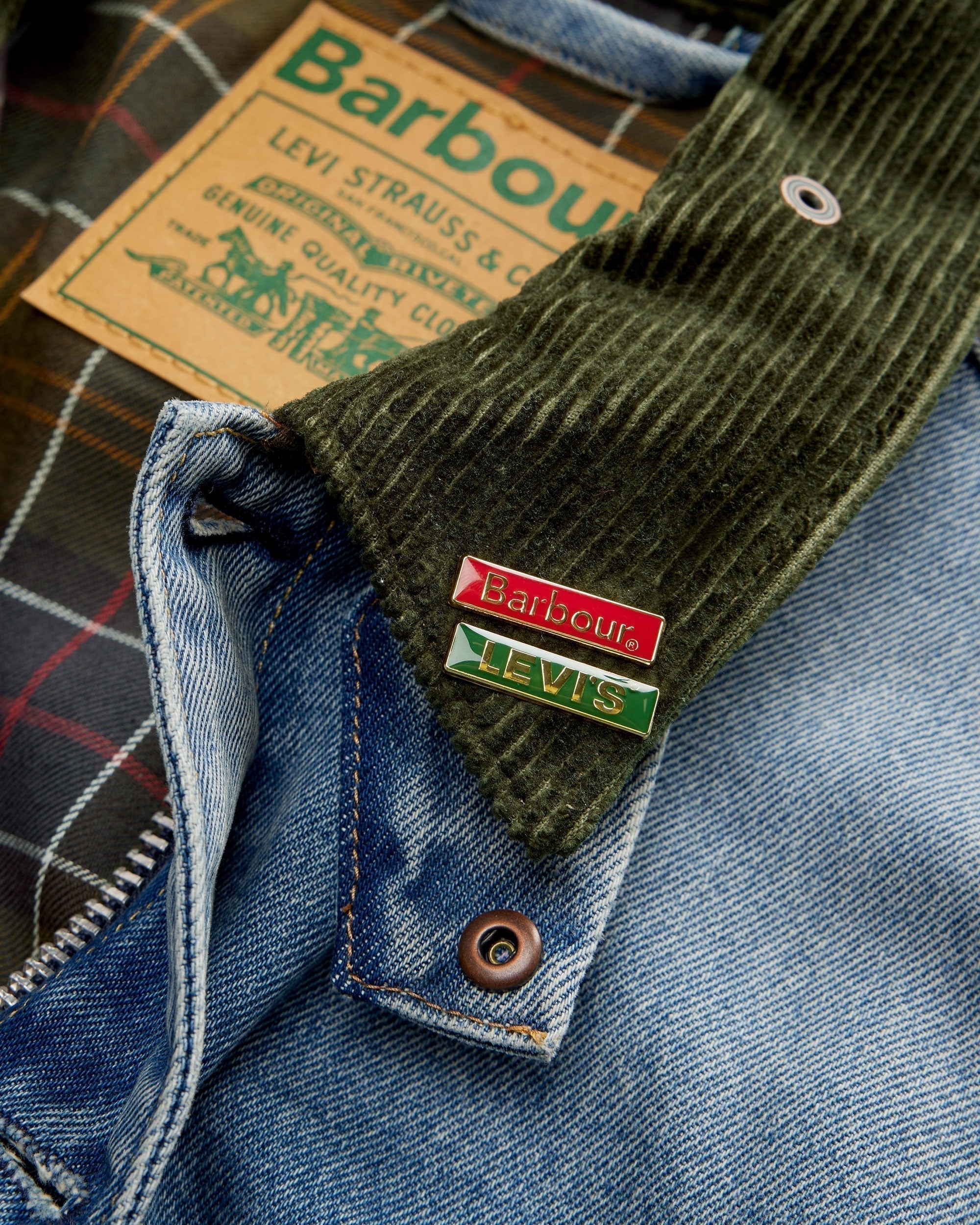 Barbour x Levi’s : quand l’héritage britannique rencontre l’icône du denim américain