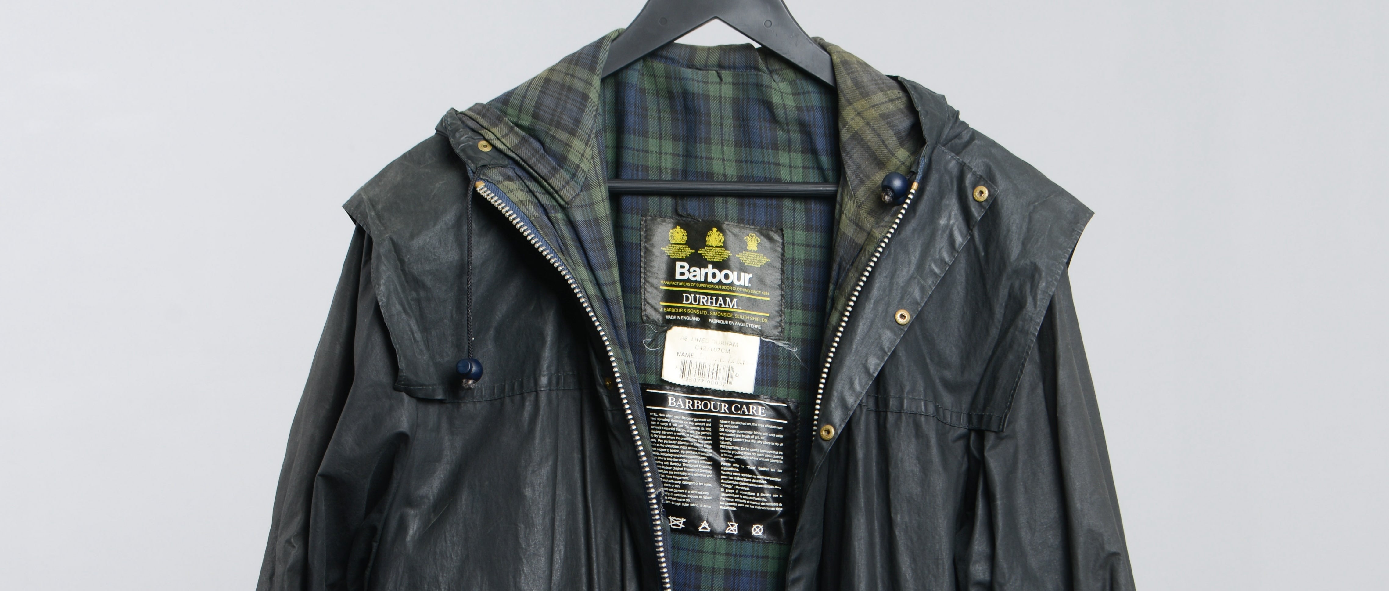 La veste "Durham" de chez Barbour