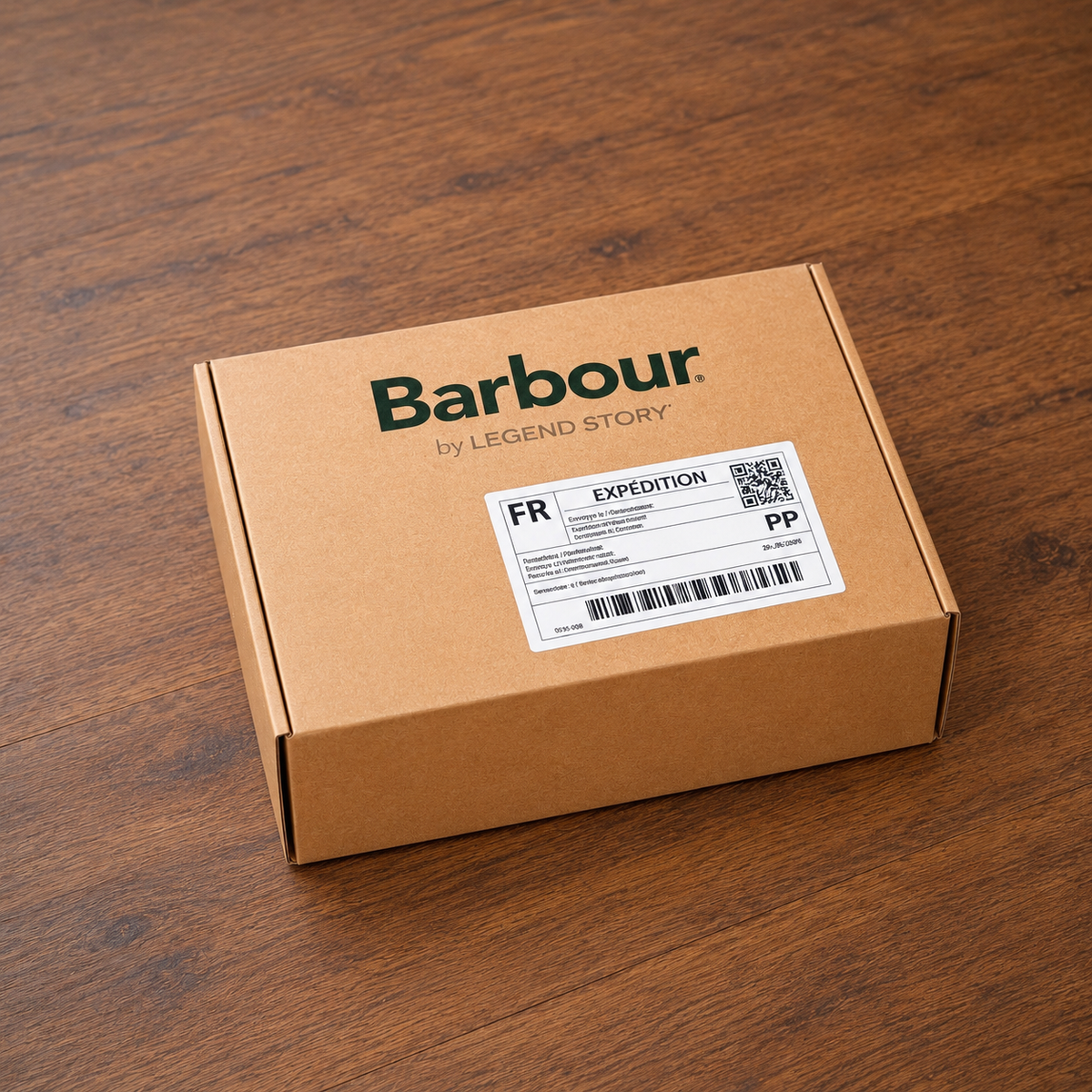 Colis Barbour prêt à expédier — Legend Story