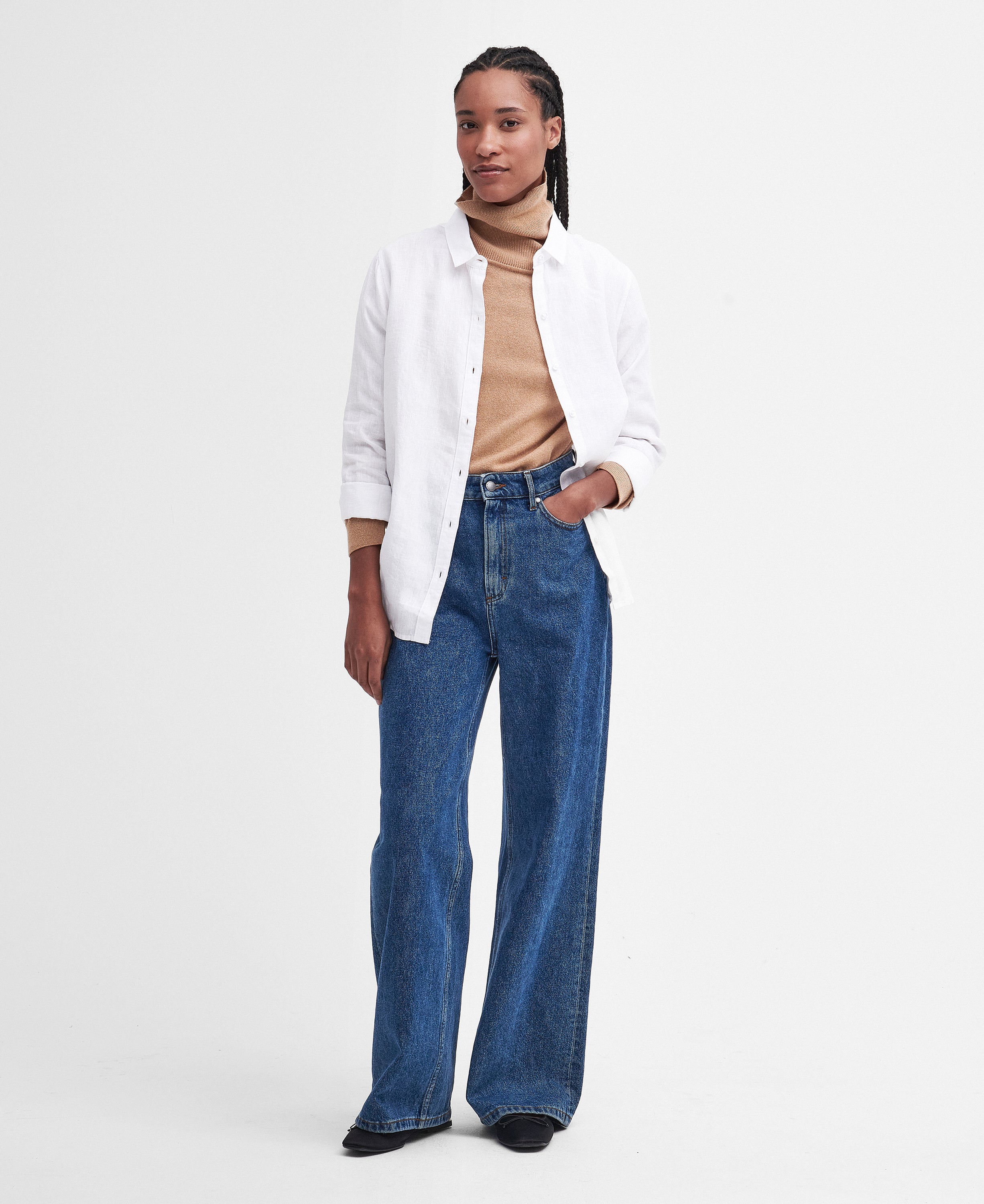 Barbour marine-shirt-white – Legend Story