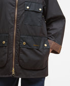 Barbour luella-wax-jacket-rustic-muted-tartan – Legend Story