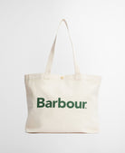 Barbour logo-tote-bag-ecru-barbour-green – Legend Story
