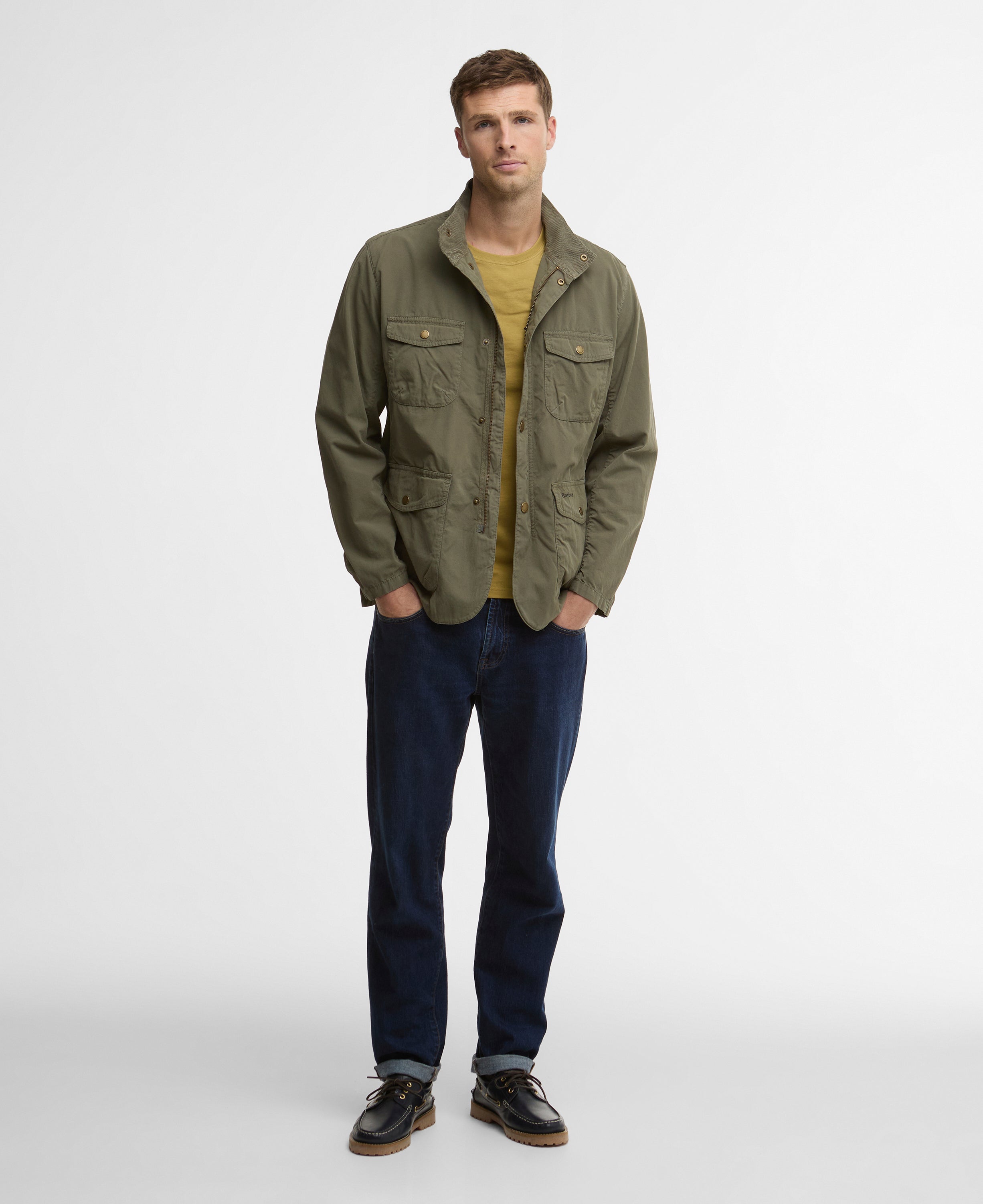 Barbour ogston-casual-jacket-dusty-olive – Legend Story