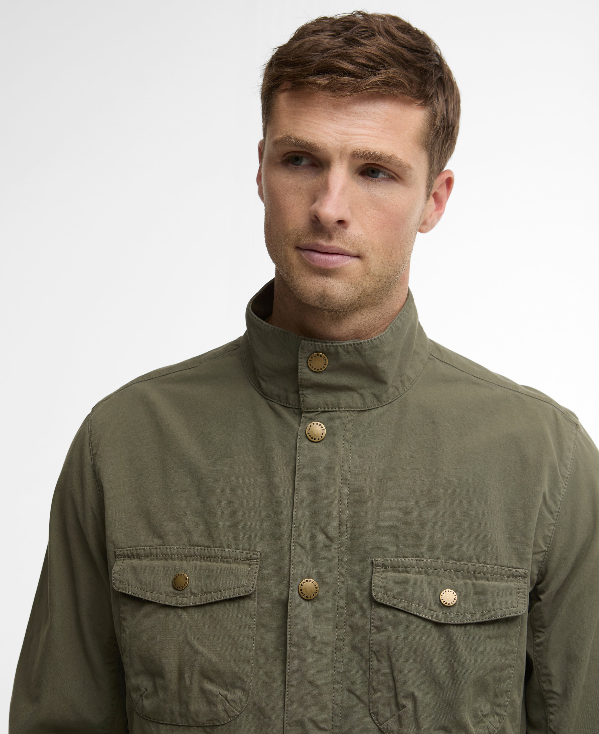 Barbour ogston-casual-jacket-dusty-olive – Legend Story