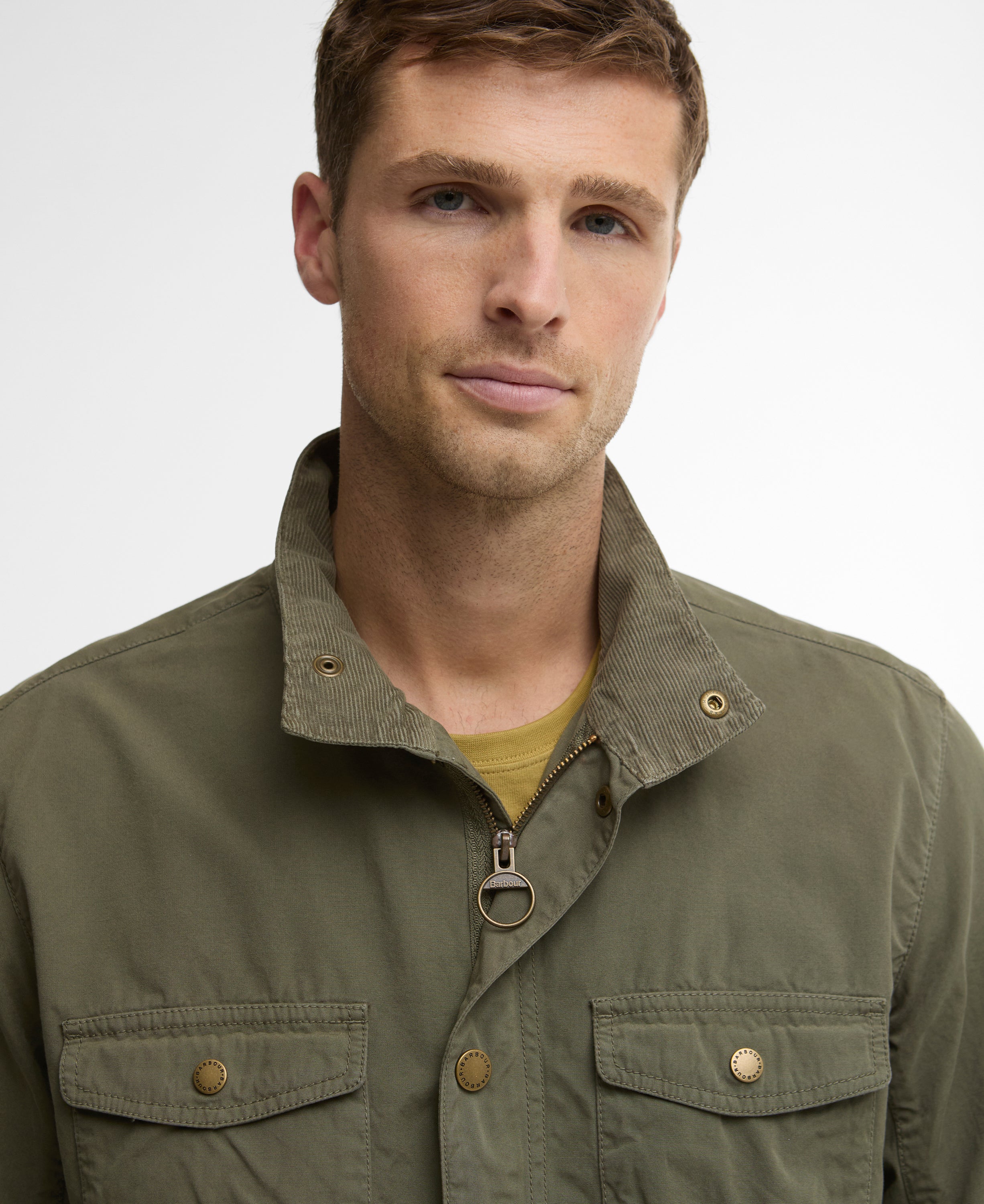 Barbour ogston-casual-jacket-dusty-olive – Legend Story