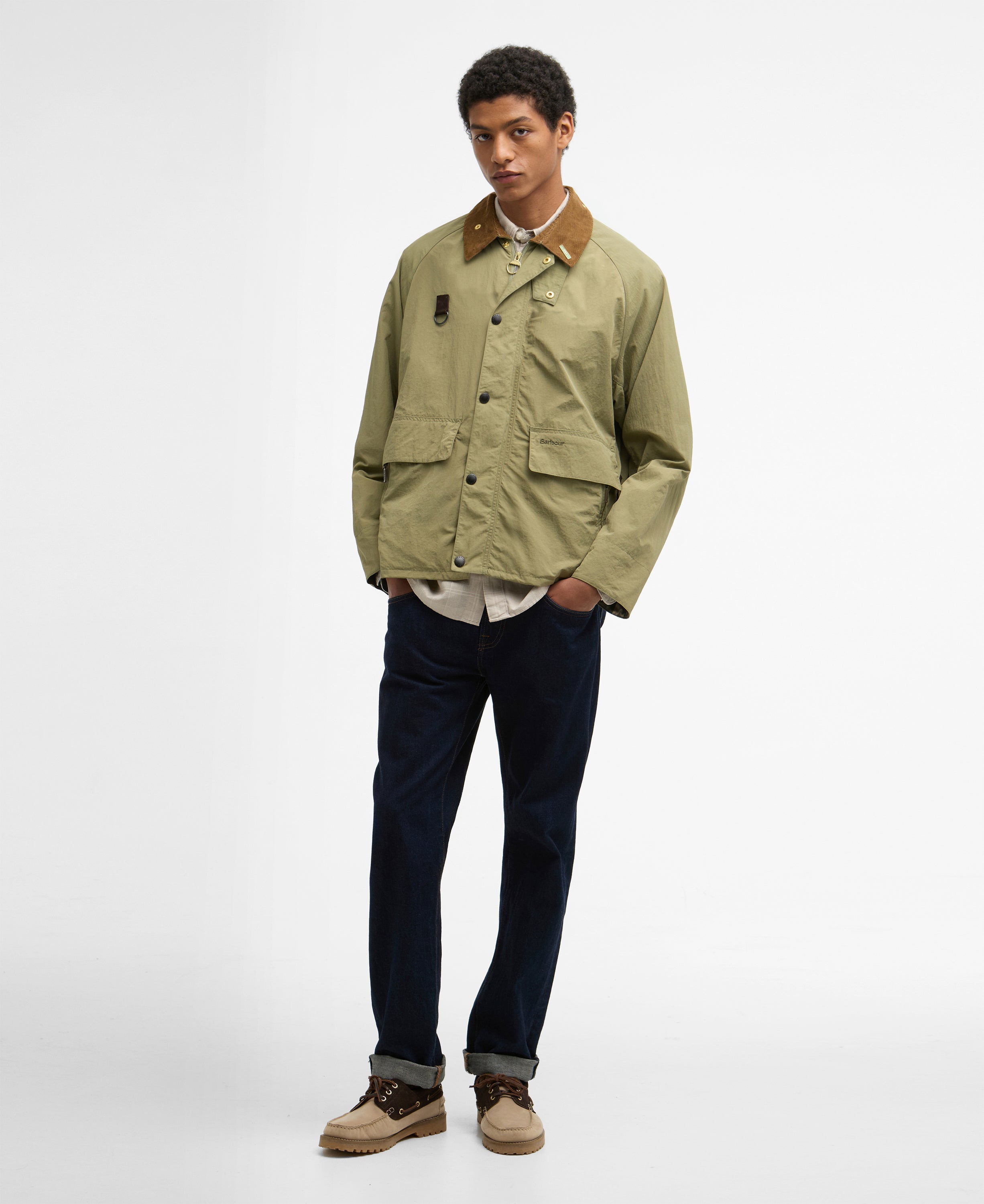 Barbour icons-spey-jacket-bleached-olive – Legend Story