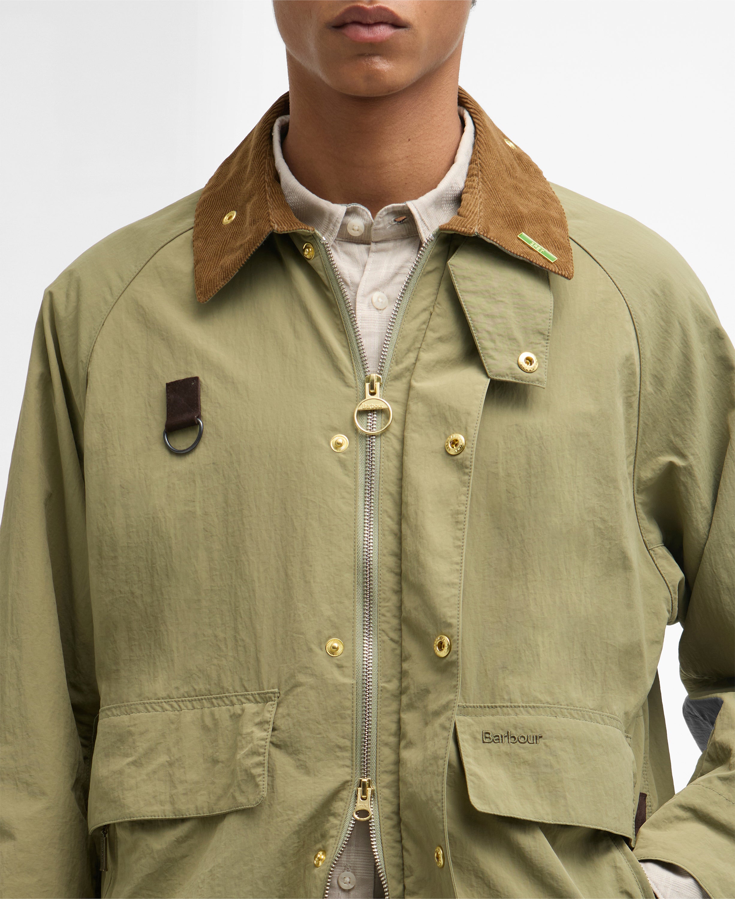 Barbour icons-spey-jacket-bleached-olive – Legend Story