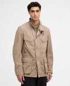 Barbour garment-dyed-duke-casual-jacke-timberwolf – Legend Story
