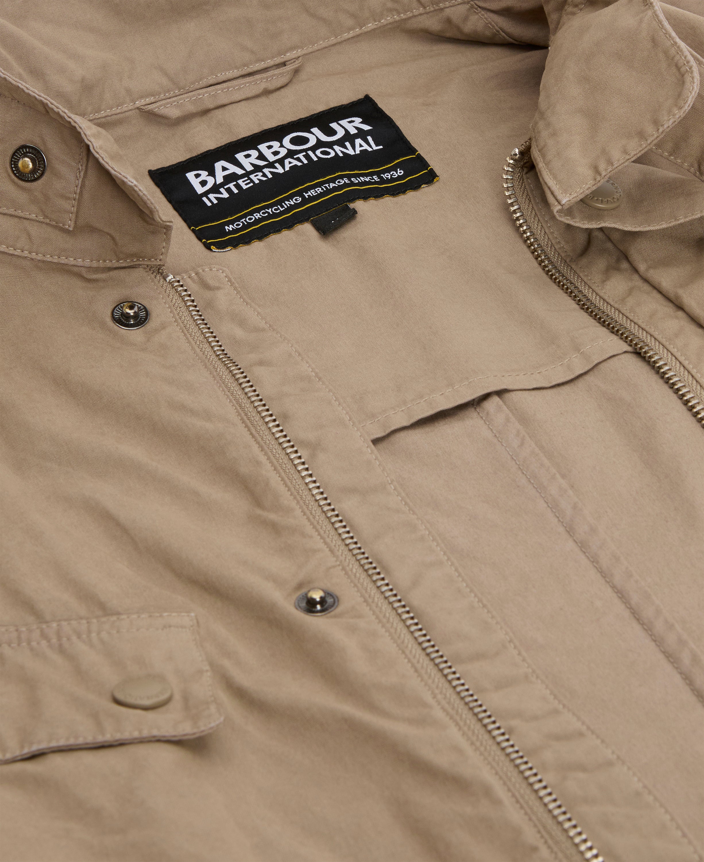 Barbour garment-dyed-duke-casual-jacke-timberwolf – Legend Story