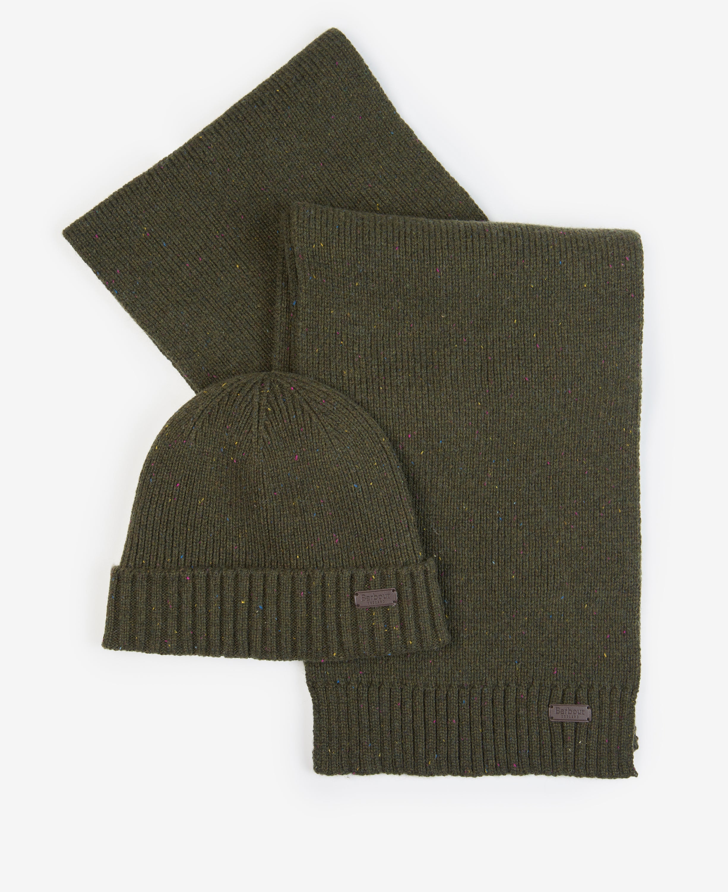Barbour carlton-fleck-beanie-scarf-g-olive – Legend Story