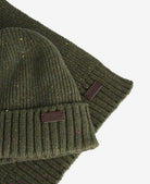 Barbour carlton-fleck-beanie-scarf-g-olive – Legend Story