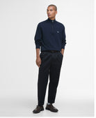 Barbour lingwood-compact-cotton-half-z-navy – Legend Story