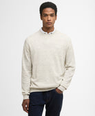 Barbour flaxby-linen-blend-crew-neck-neutral – Legend Story