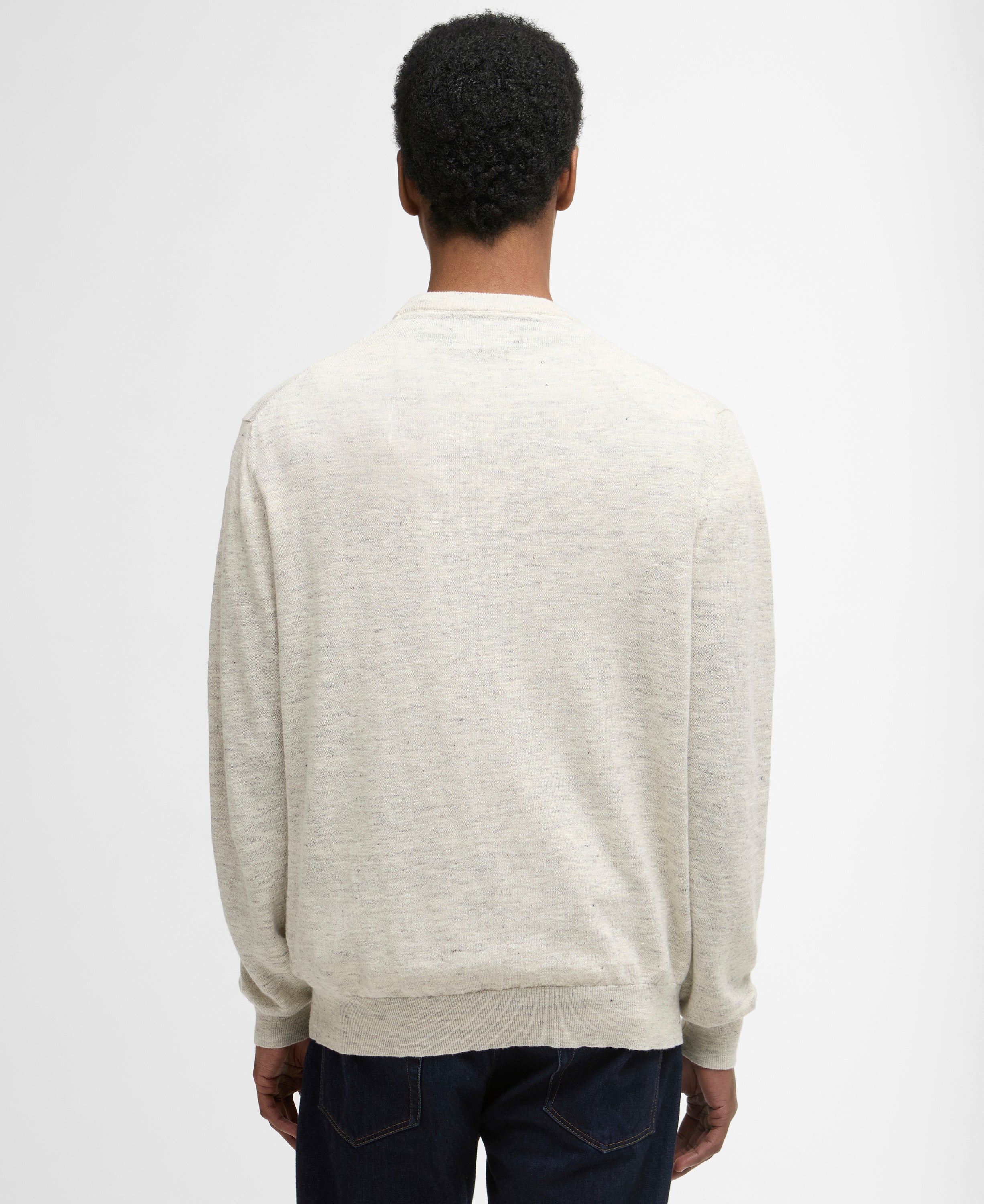 Barbour flaxby-linen-blend-crew-neck-neutral – Legend Story