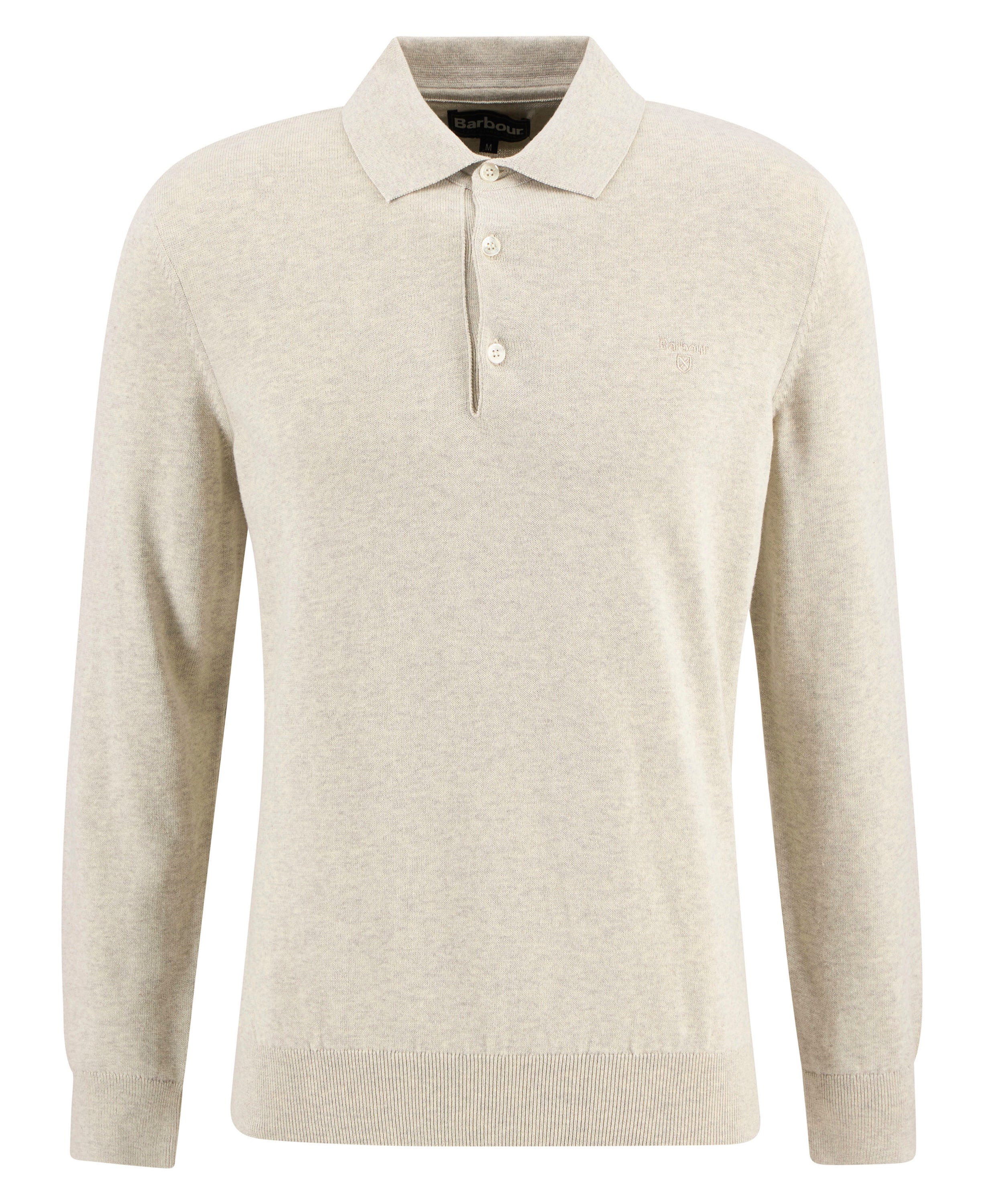 Barbour pima-cotton-knitted-polo-shirt-neutral – Legend Story