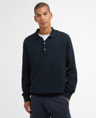 Barbour pima-cotton-knitted-polo-shirt-navy – Legend Story