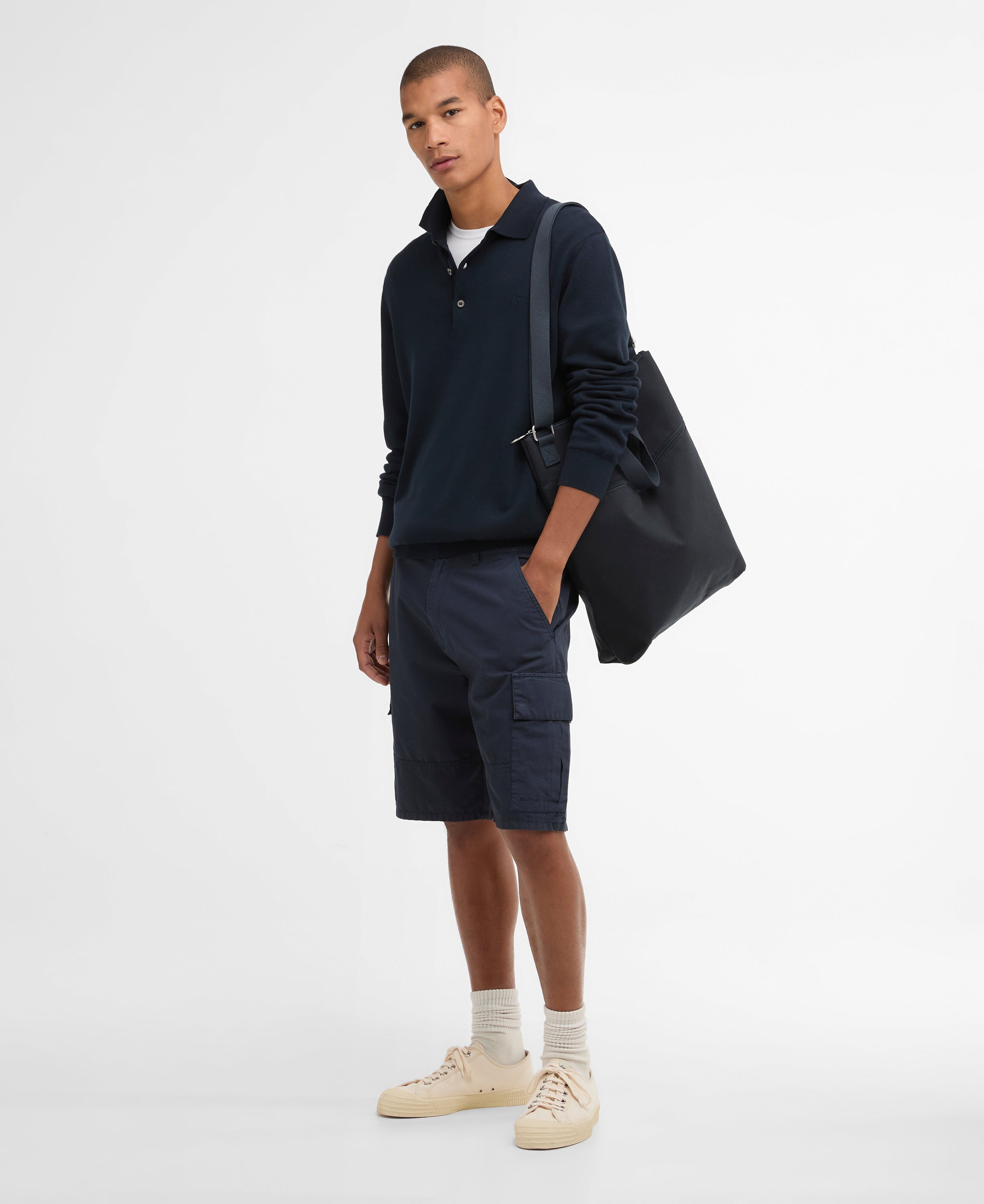 Barbour pima-cotton-knitted-polo-shirt-navy – Legend Story