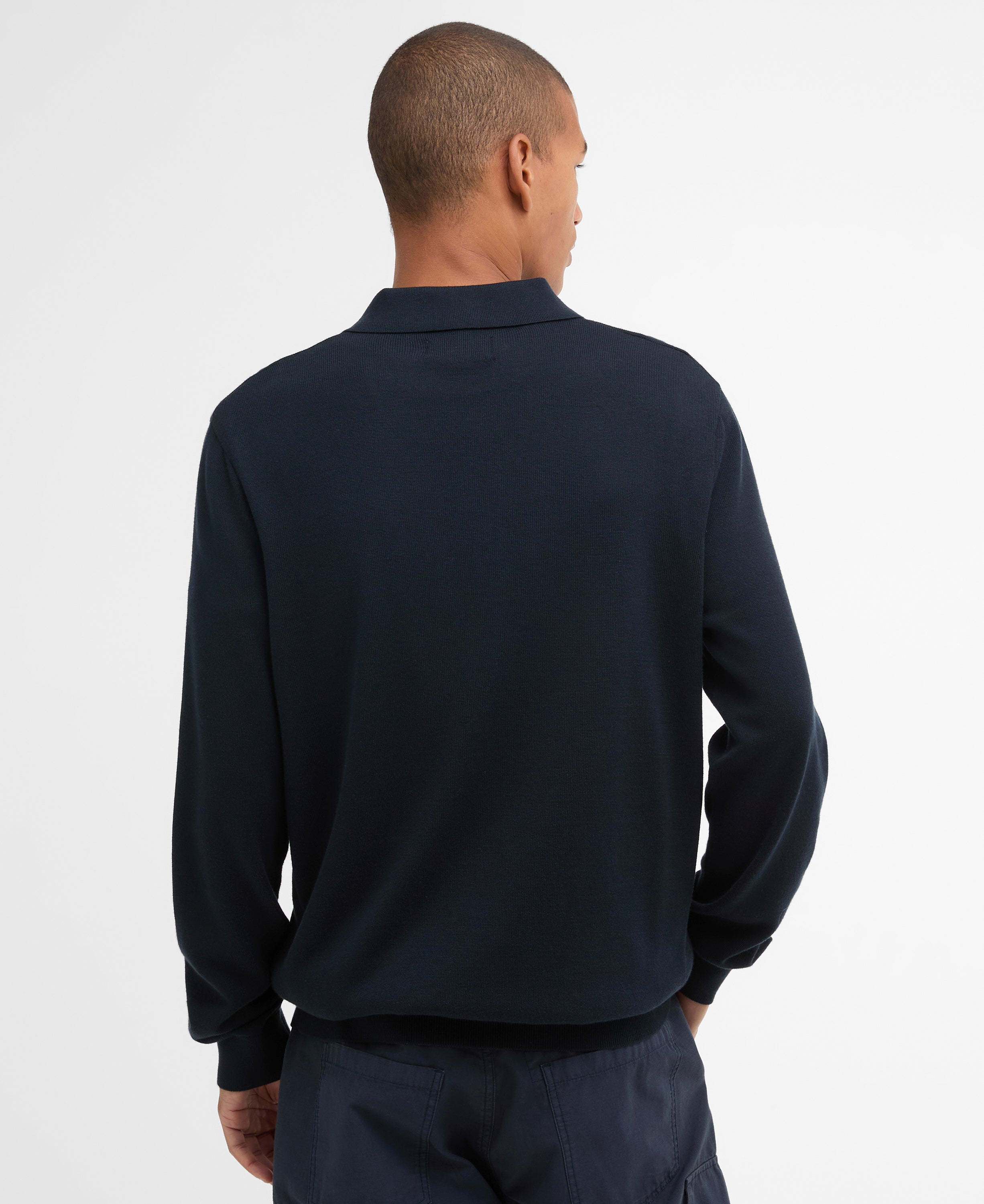 Barbour pima-cotton-knitted-polo-shirt-navy – Legend Story