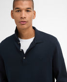 Barbour pima-cotton-knitted-polo-shirt-navy – Legend Story