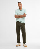 Barbour tartan-pique-polo-shirt-mint-blue – Legend Story