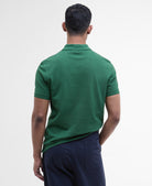 Barbour tartan-pique-polo-shirt-racing-green – Legend Story