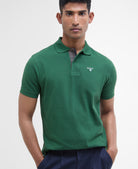 Barbour tartan-pique-polo-shirt-racing-green – Legend Story