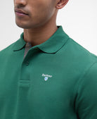 Barbour tartan-pique-polo-shirt-racing-green – Legend Story